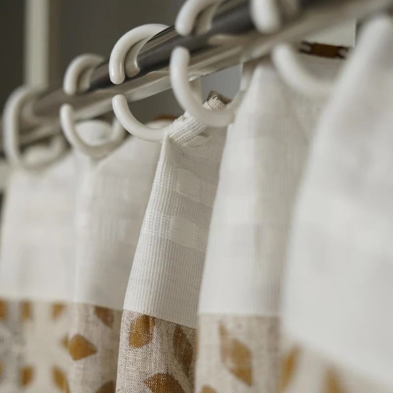 Indian Linen Rod Pocket Curtain || Shatkon