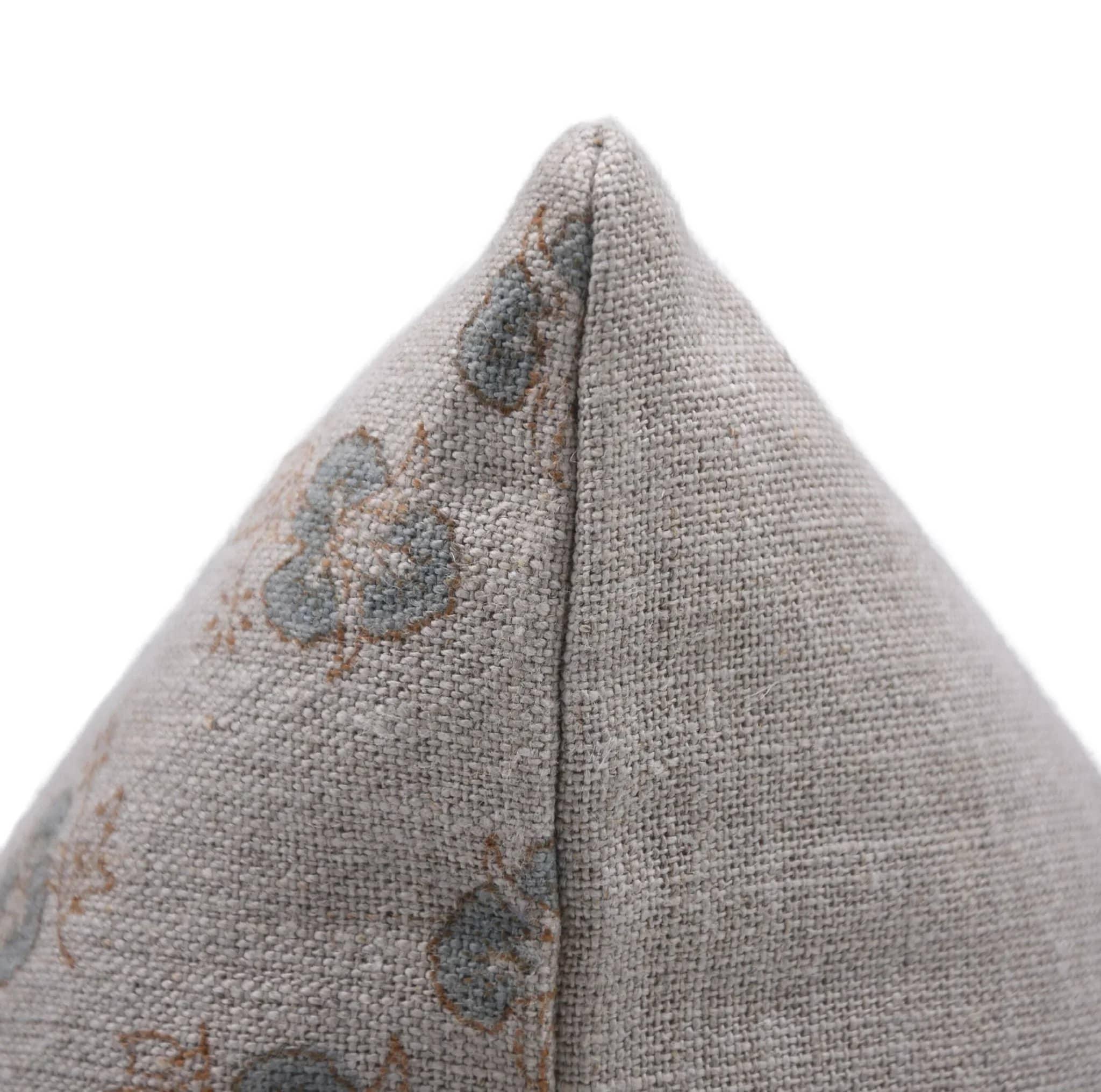 Linen Handcrafted Throw Cover -  Chitranjan