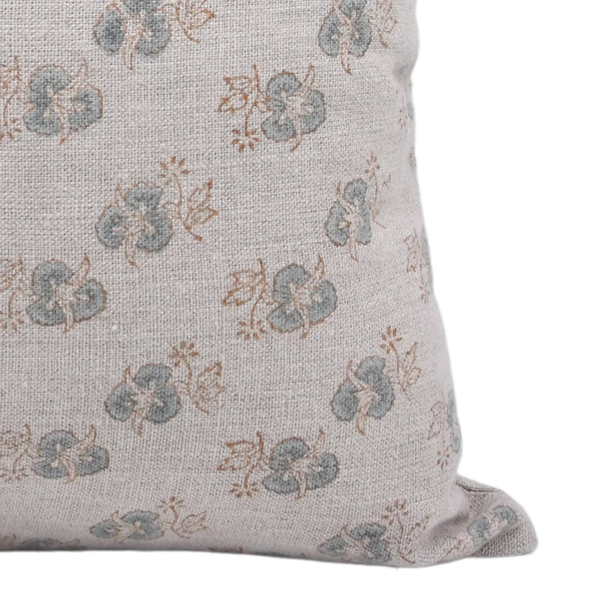 Linen Handcrafted Throw Cover -  Chitranjan