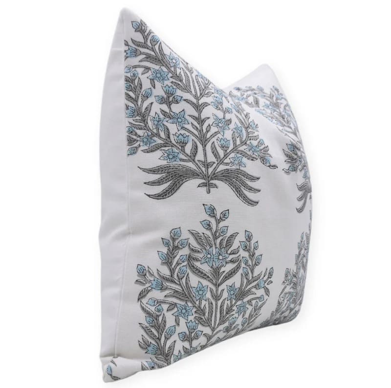 Ancient Block Printed Pillow Cover – Vrindavan