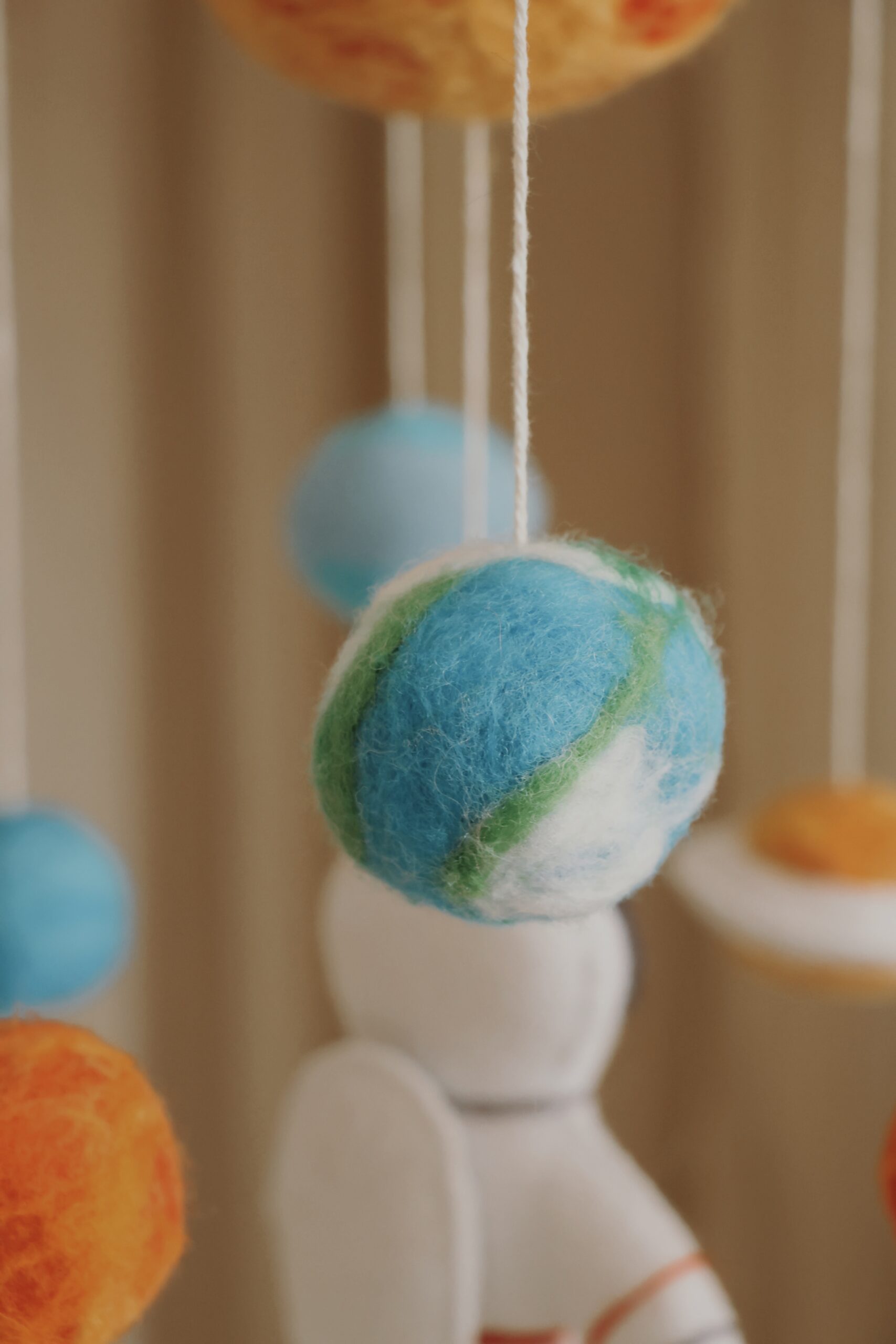 Handmade Astronaut Baby Mobile-8