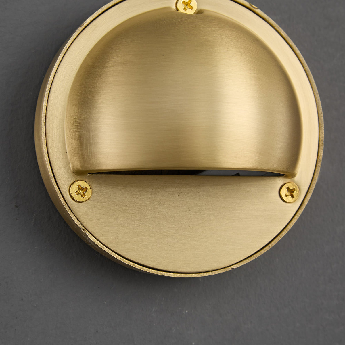 Hardy | Solid Brass Outdoor Wall Sconce with Patina | Compact Porch Light for Entryways
