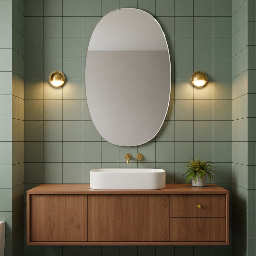 Hardy | Solid Brass Outdoor Wall Sconce with Patina | Compact Porch Light for Entryways