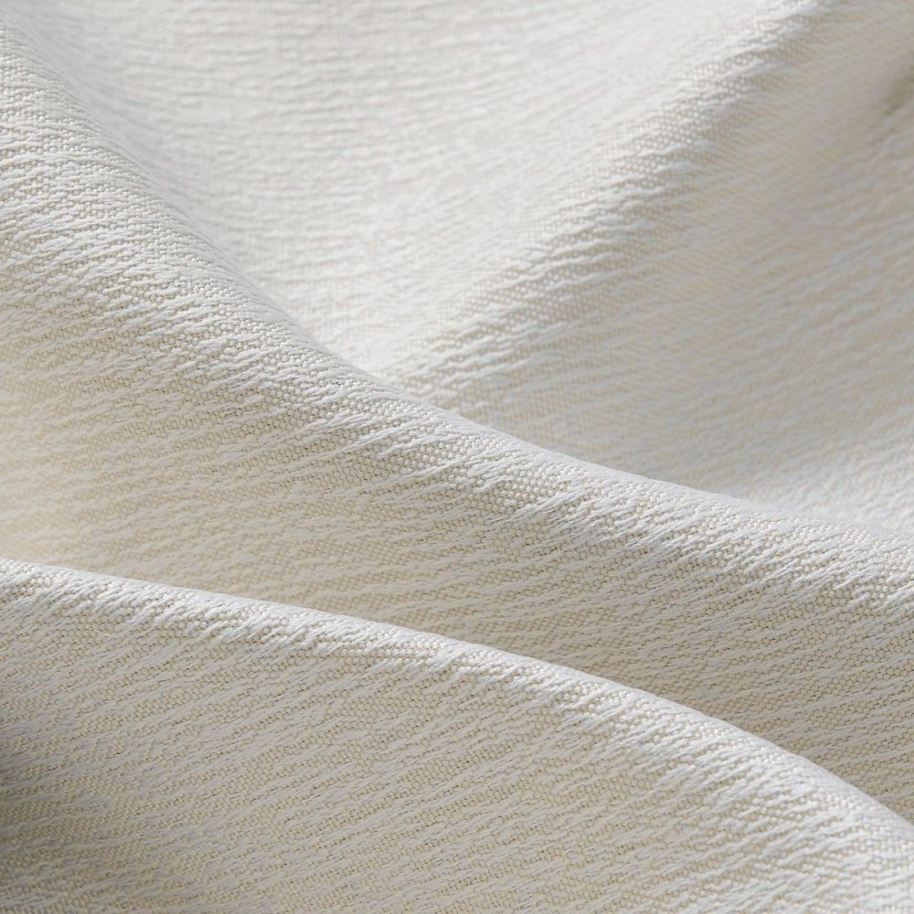 Hearty Pinstripe Textured 100% Blackout Curtains