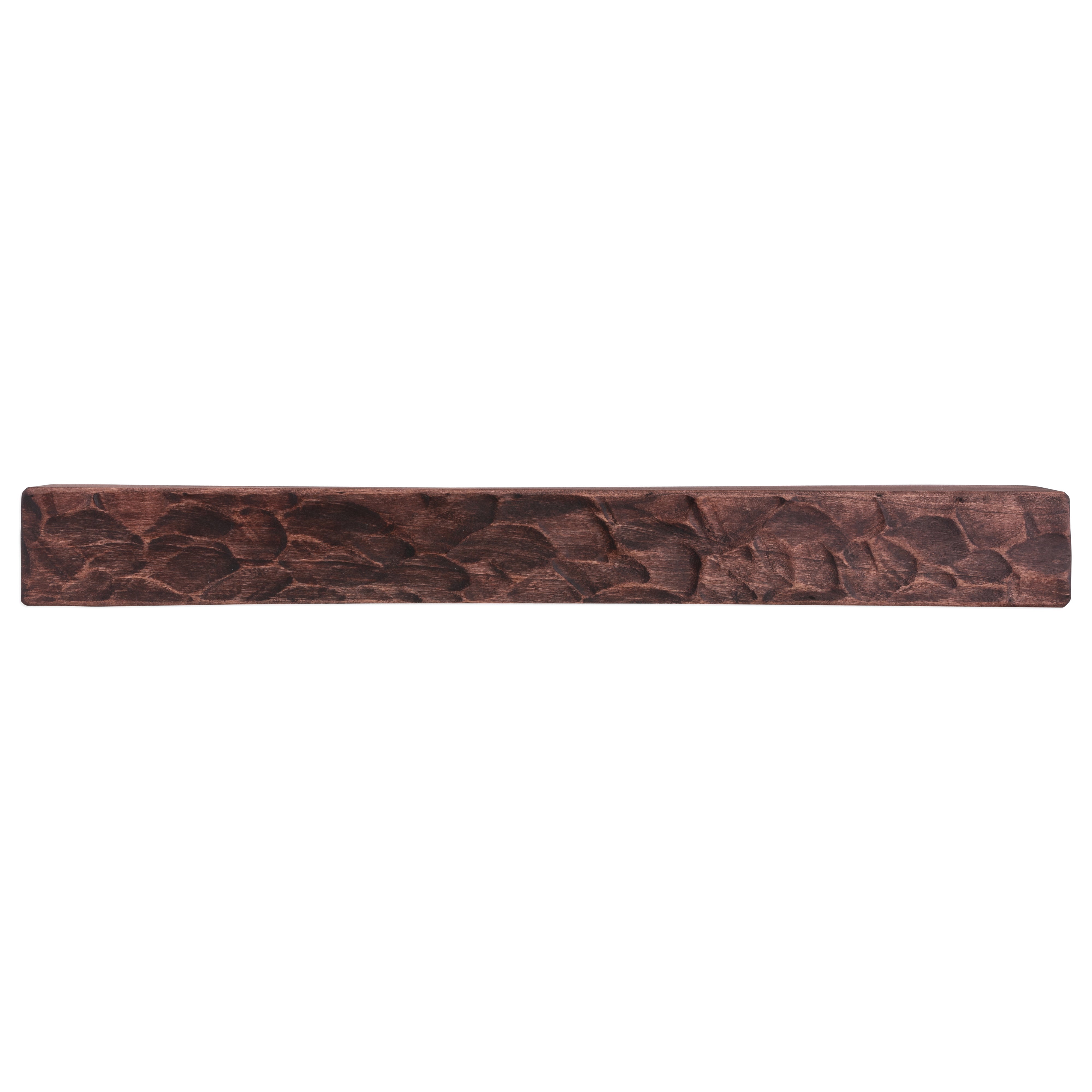 Rough Hewn Poplar Fireplace Mantel Shelf