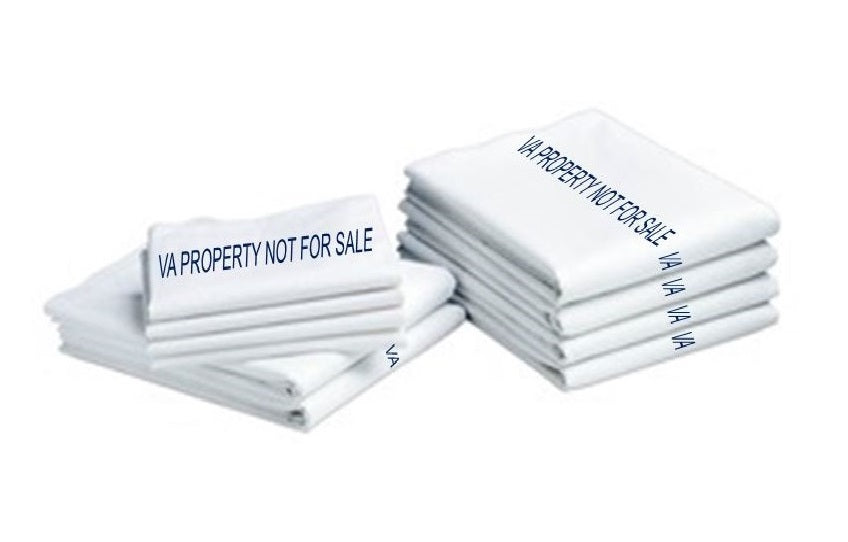 T-180 Cotton Blend Printed Hospital & VA Property Sheets-0