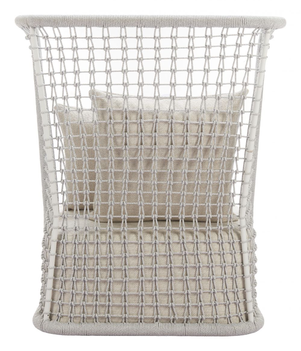 Hudu Olefin Fabric Outdoor Accent Chair