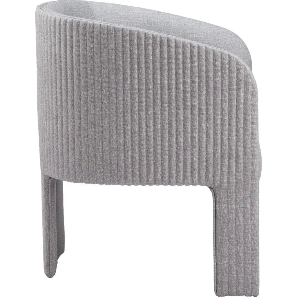 Hull  Slate Gray Accent Arm Chair