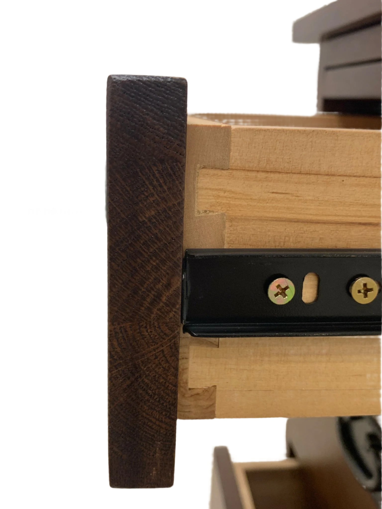 Crofter Style 3 Drawer End Table with Writing Tray-Michael Cherry-MC3