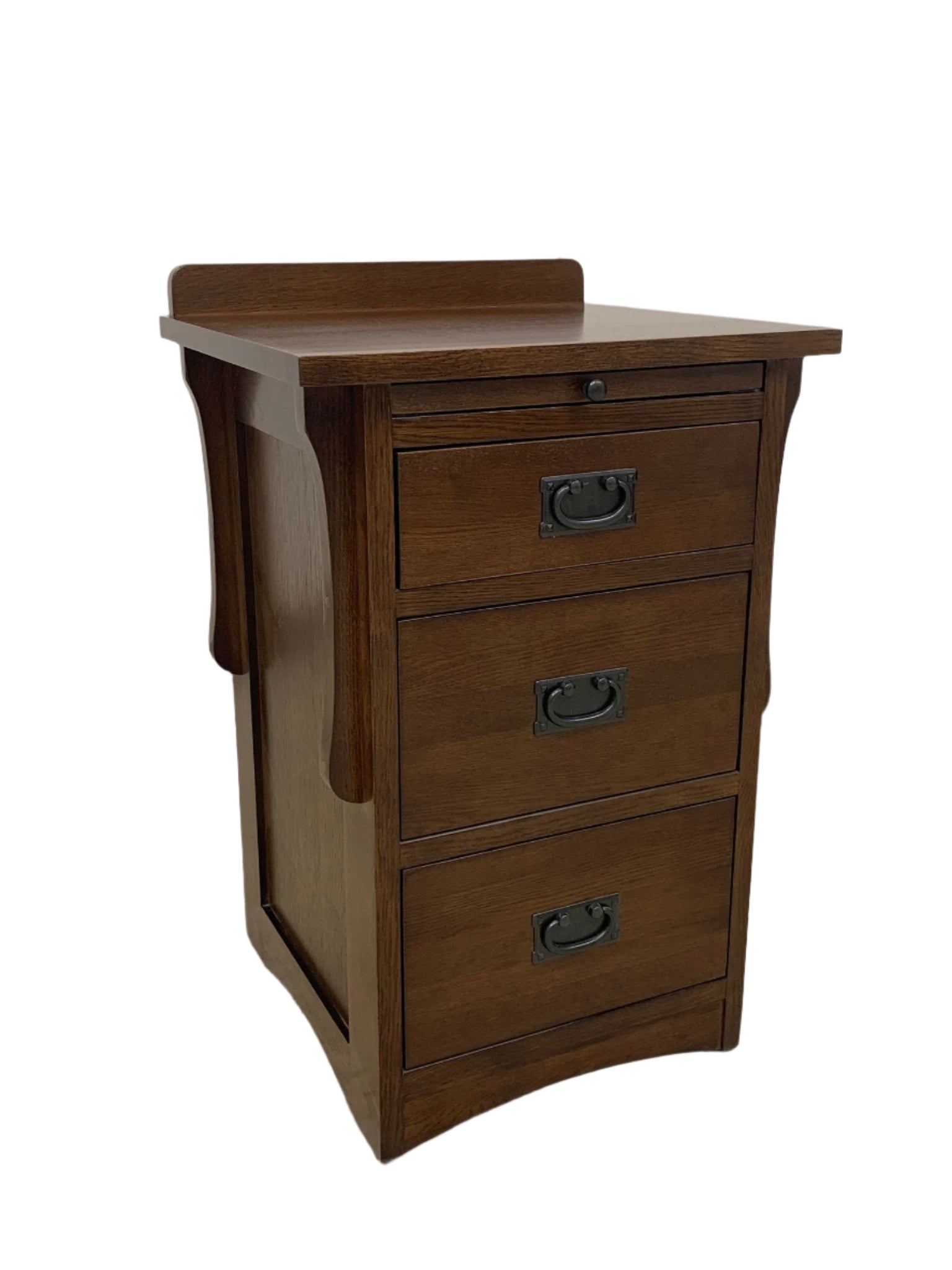 Crofter Style 3 Drawer End Table with Writing Tray-Michael Cherry-MC3