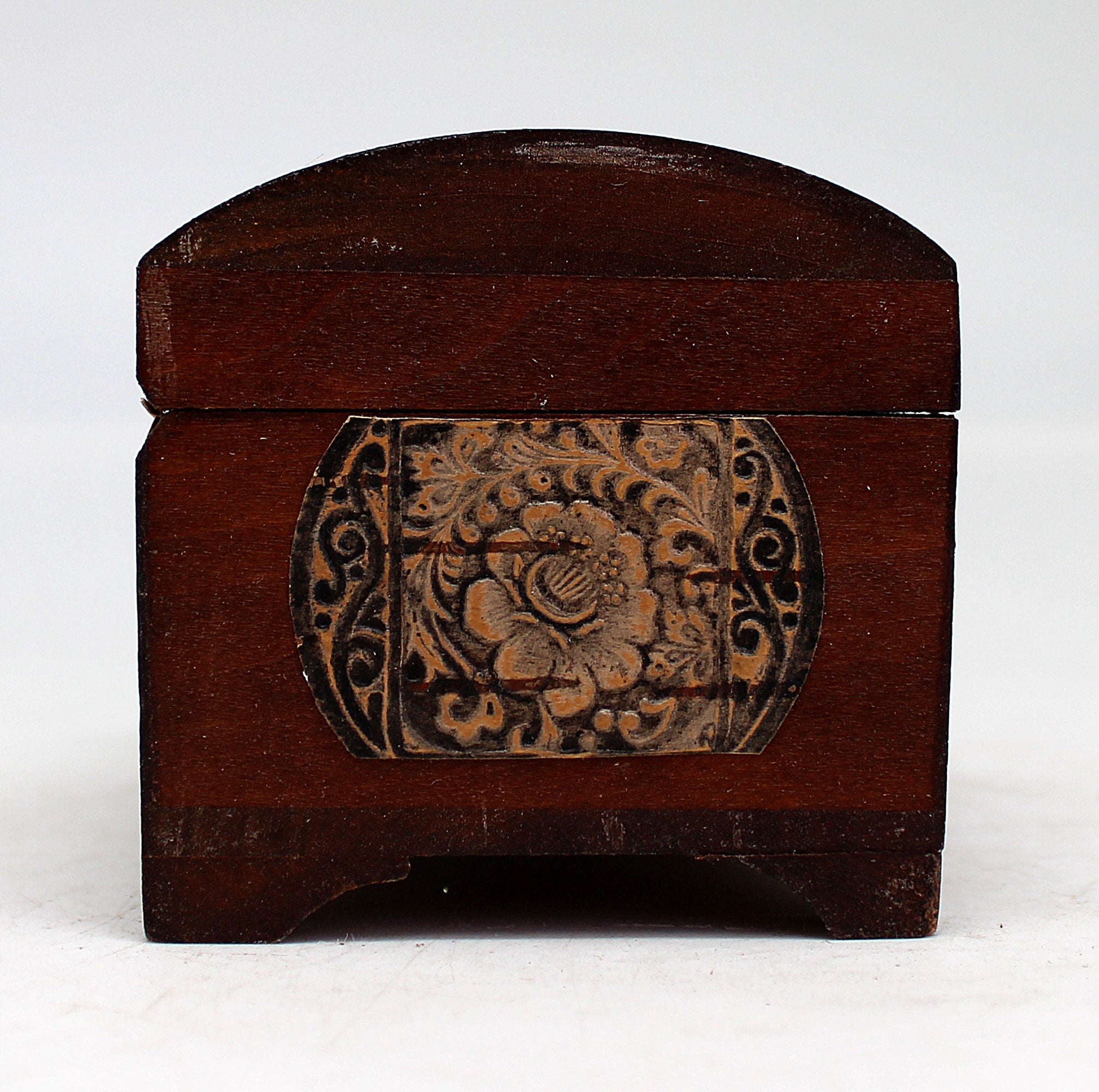 One of a Kind Birch Bark Tree Wooden Box 2.5" by G.DeBrekht-4