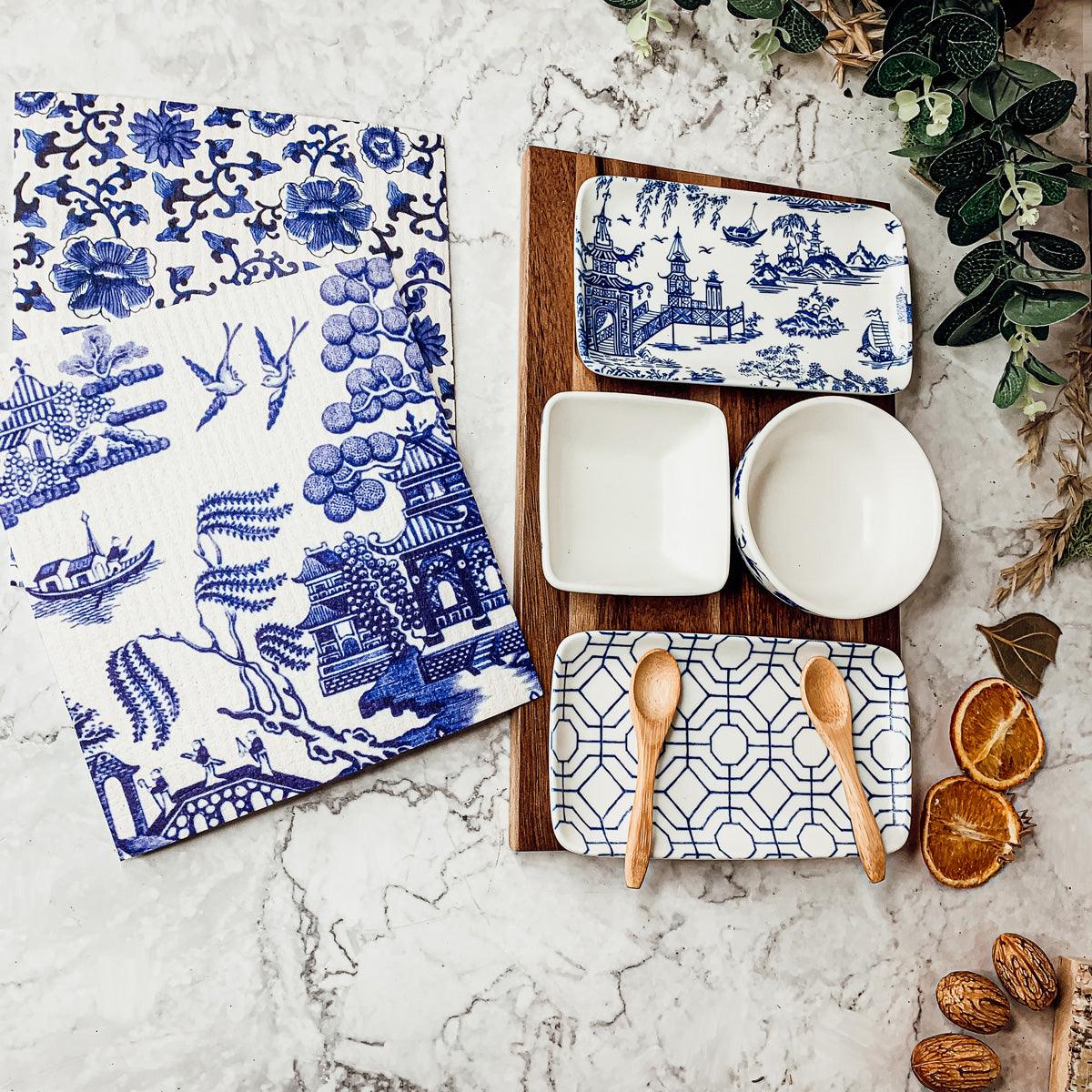 Chinoiserie Tapas Serving Set-3