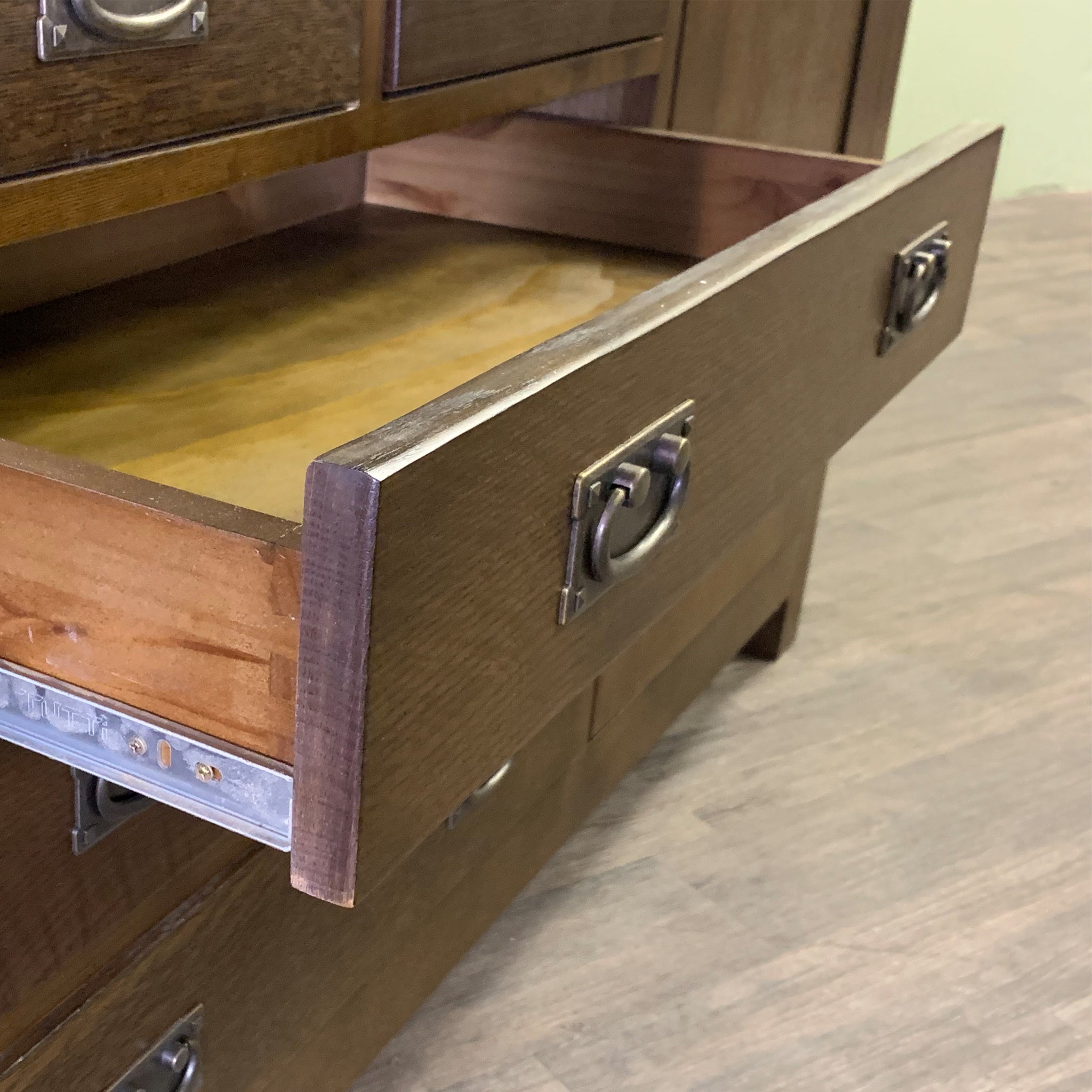 Mission 7 Drawer Sideboard with 2 Doors - Walnut (AW) - 82"