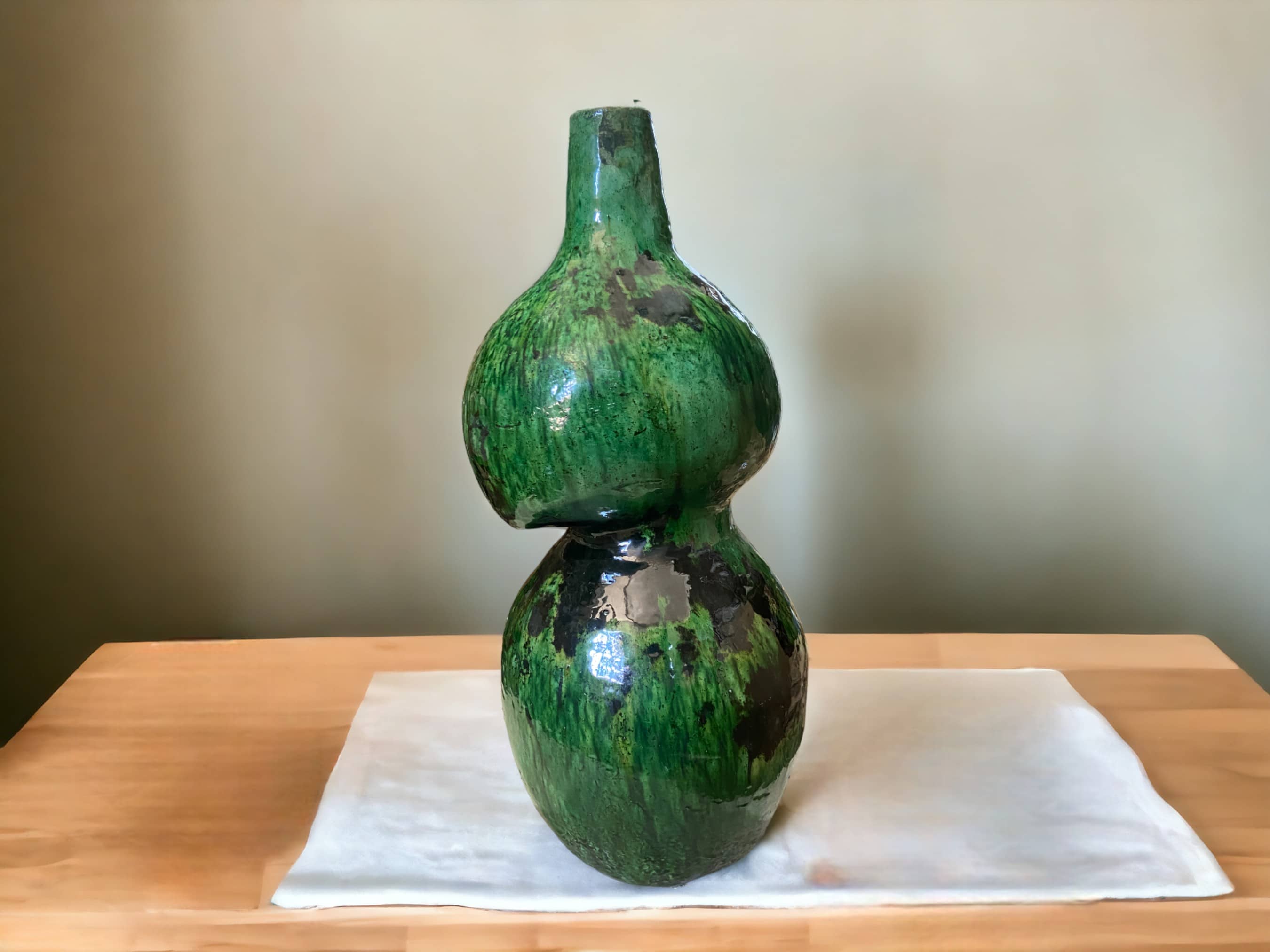 Artisan Handmade Moroccan Tamegroute  Vase-1