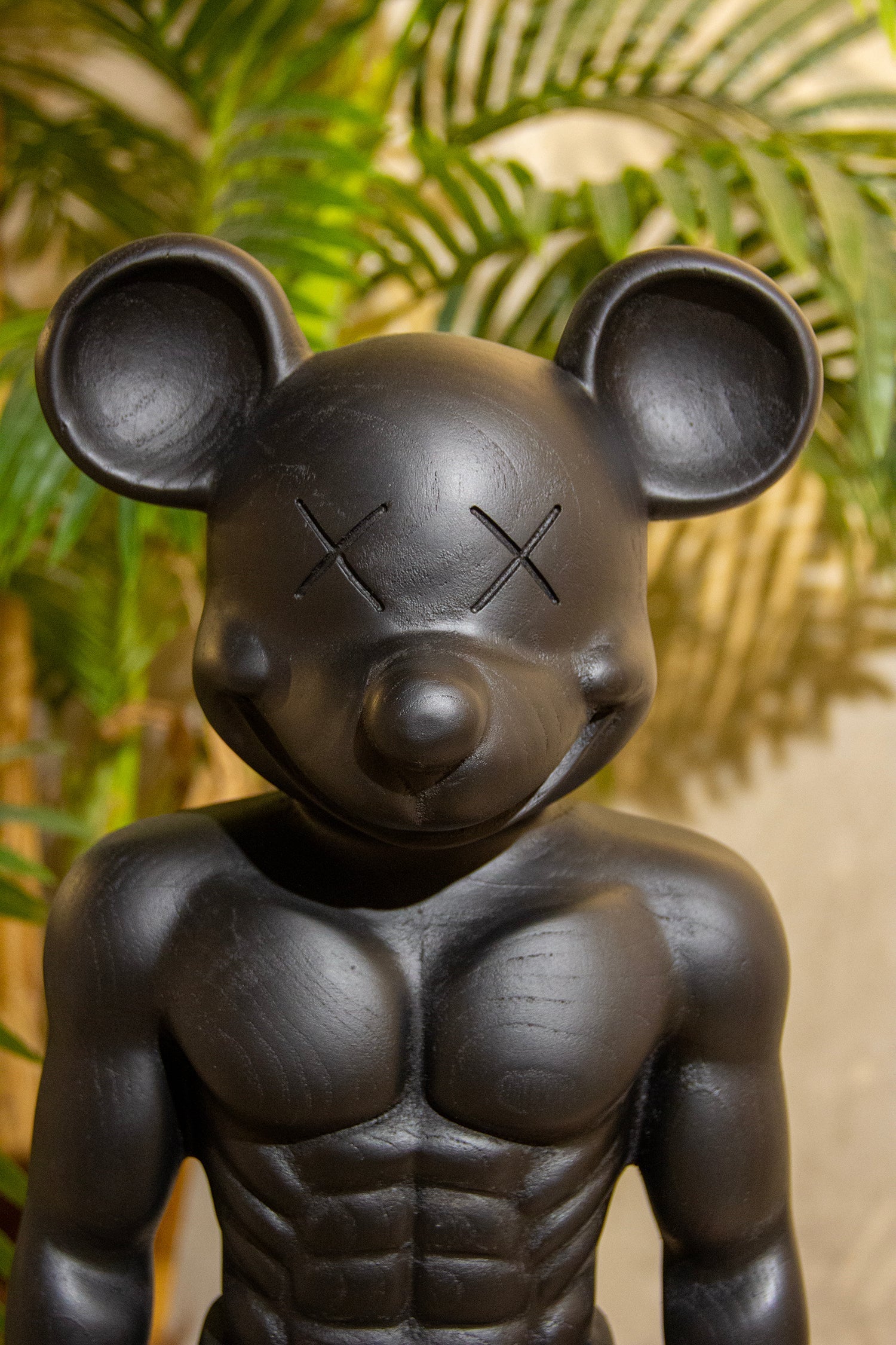 MickyMass Solid Wood Collectible Art Figure