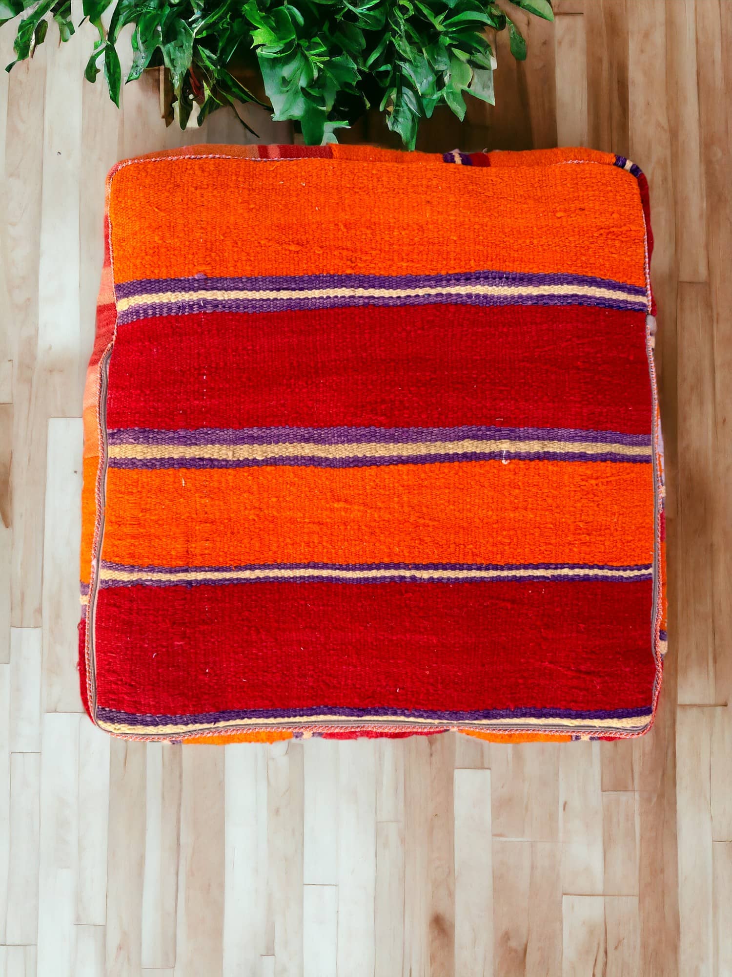 Berber Rug Pouf: Authentic Comfort for Your Home-2