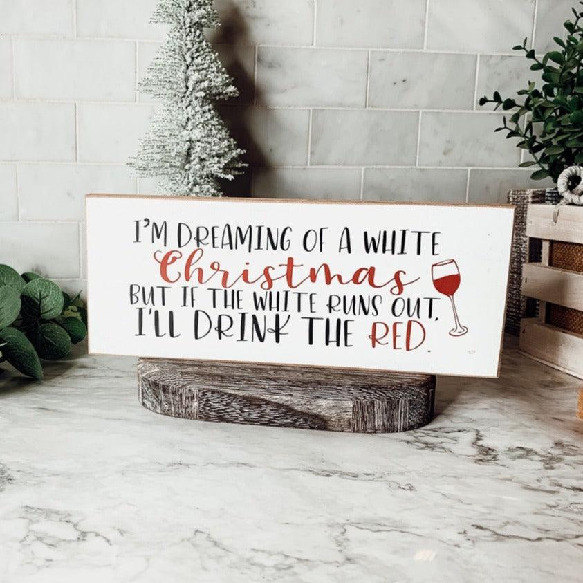 White Christmas Sign-3