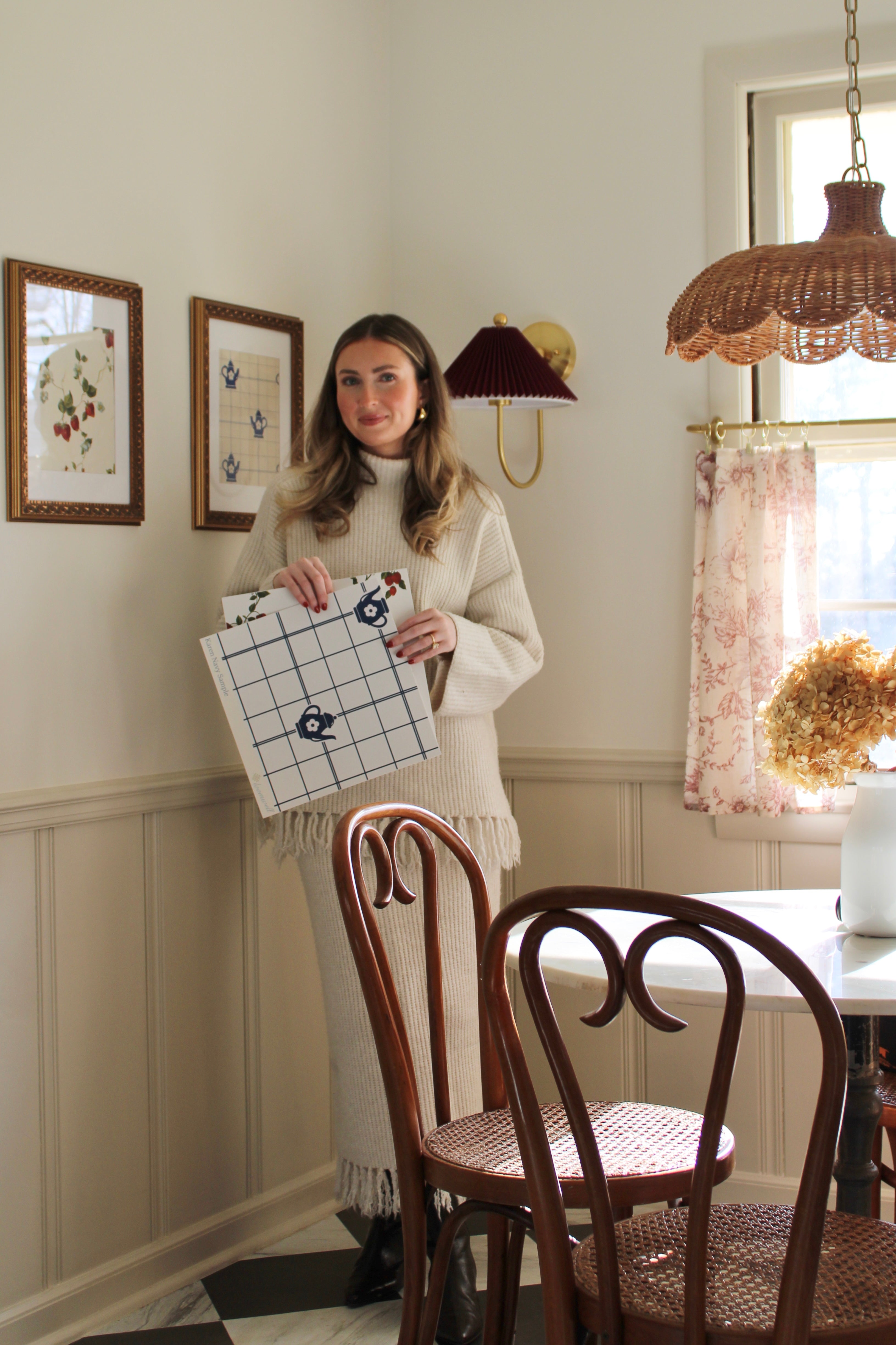 Karen Wallpaper by Jensen Lang x Aubrey Fairchild