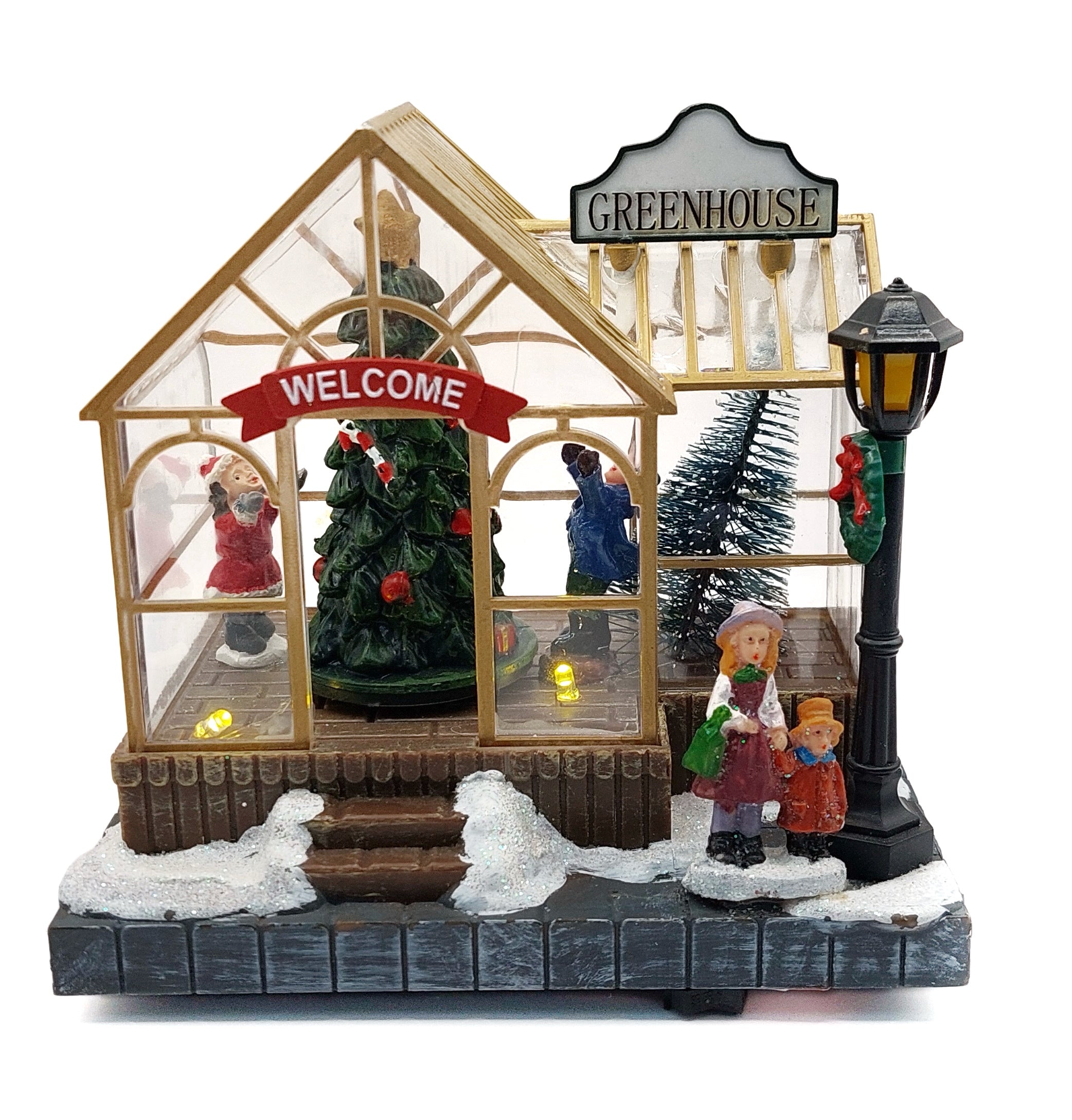 Christmas Village - Greenhouse by Wizardi F07-N1-15-2401-1
