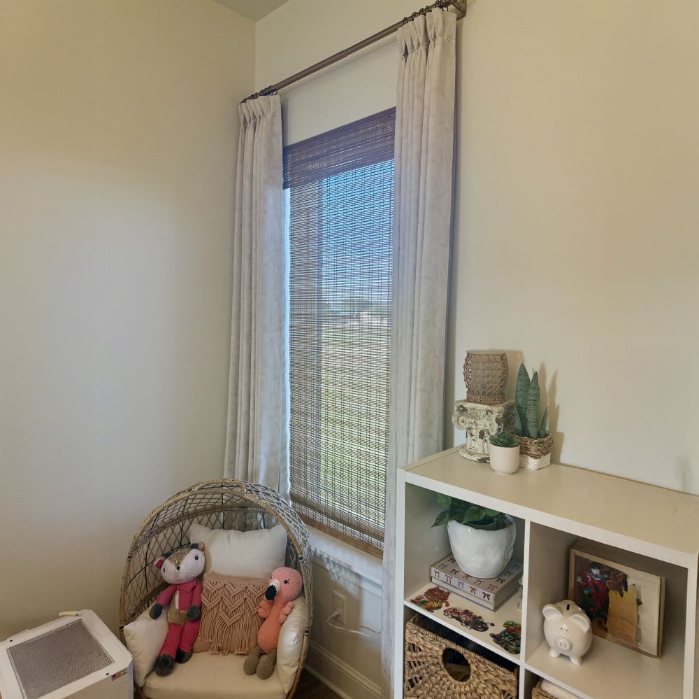 Iris Chenille-like Subtle Damask Curtains