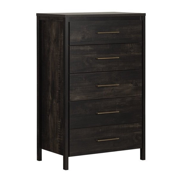 Modern Java 5 Drawer Storage Chest-0