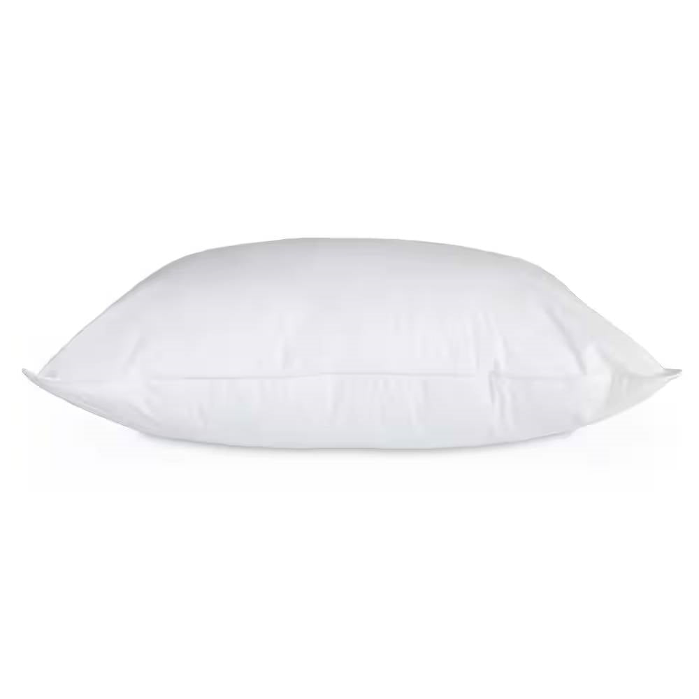 Jumbo Standard Cotton Bed Pillow with Down Alternative Polyester Fiber Fill-2