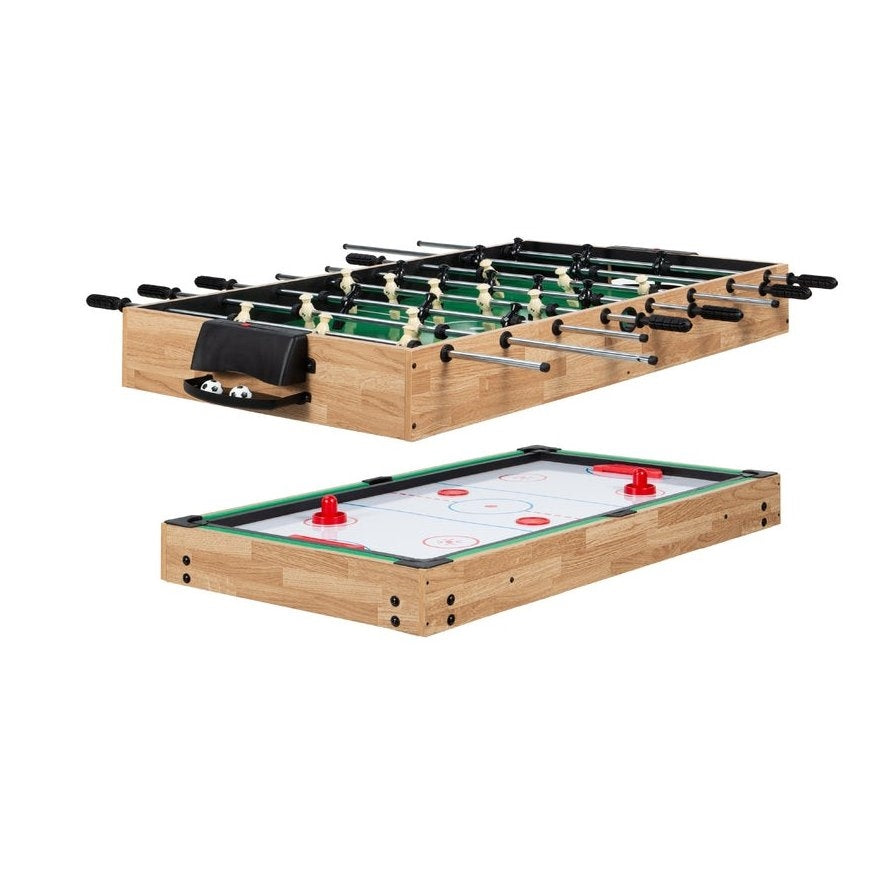 10-in-1 Combo Game Room Table Set Pool, Foosball, Ping Pong, Chess-2