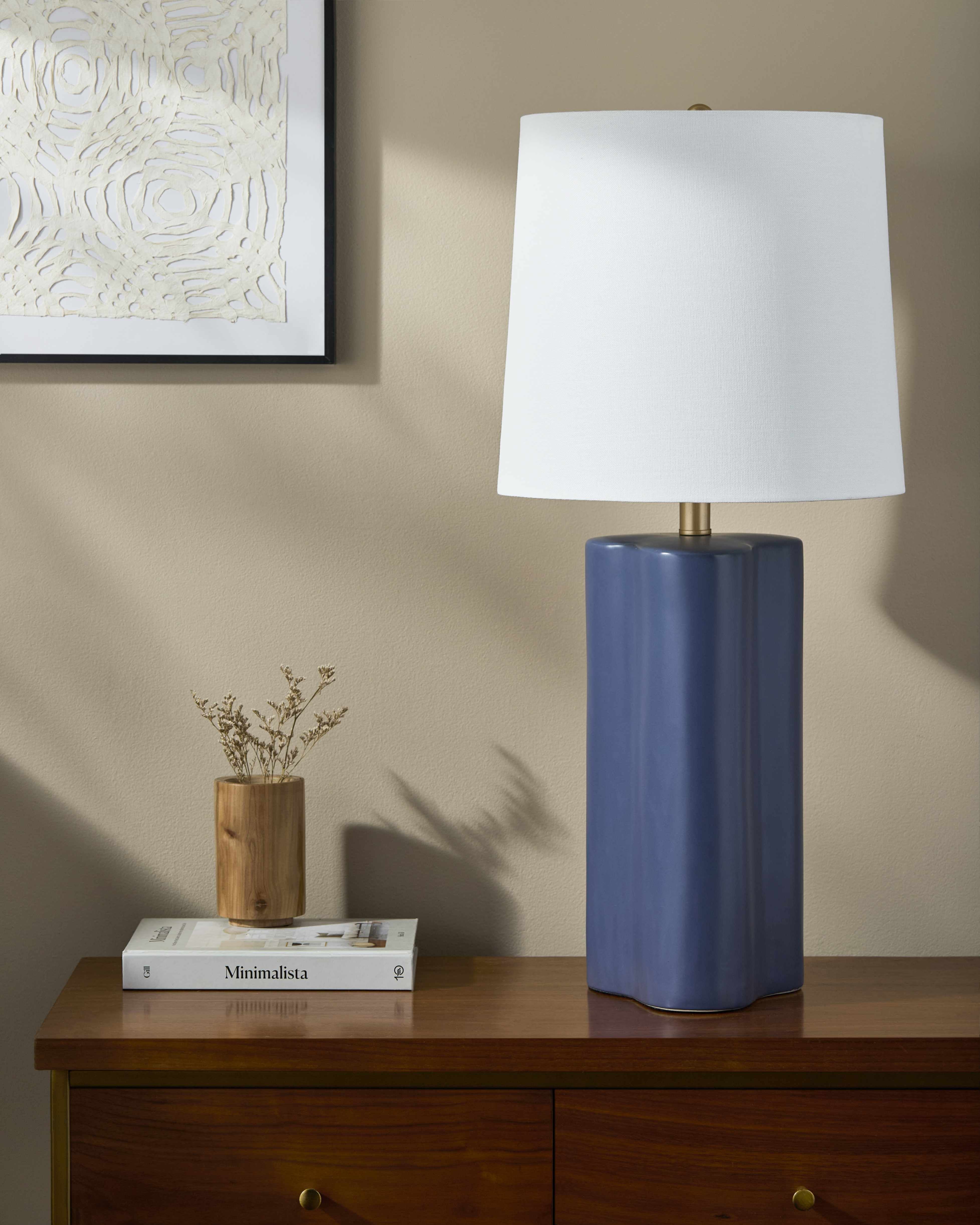 Jauharabad Blue Table Lamp-0