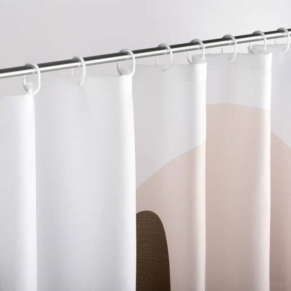 72-in. Desert Cactus Sunset Brown Red Tan Southwest Shower Curtain-4