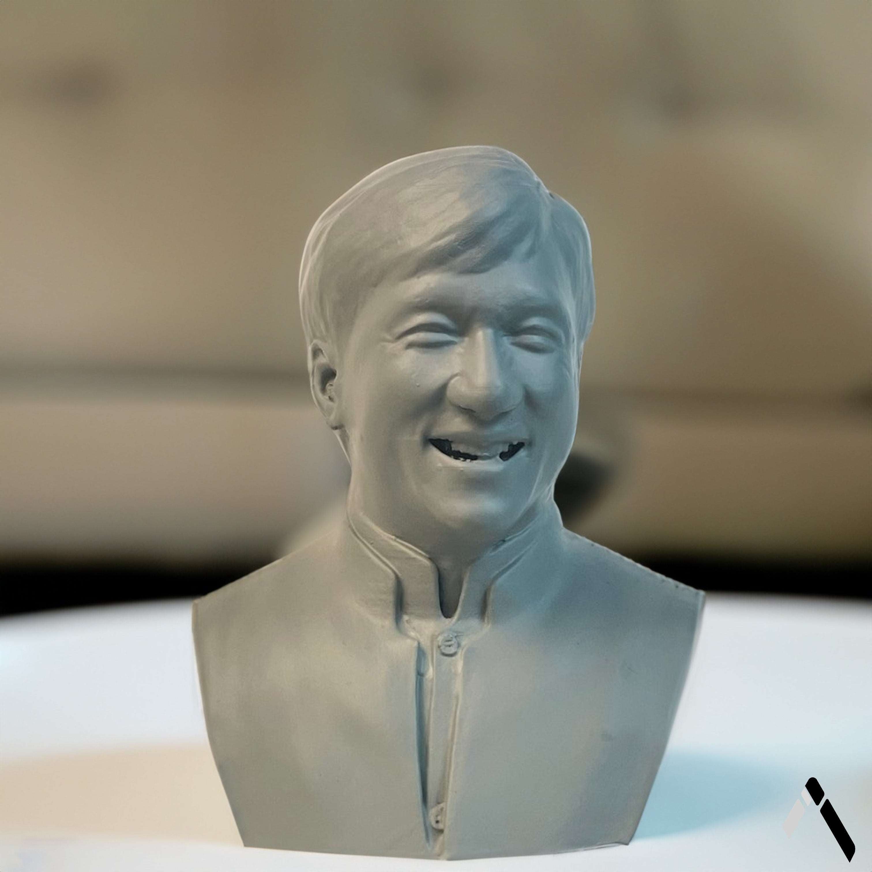 Jackie Chan Bust Sculpture-0