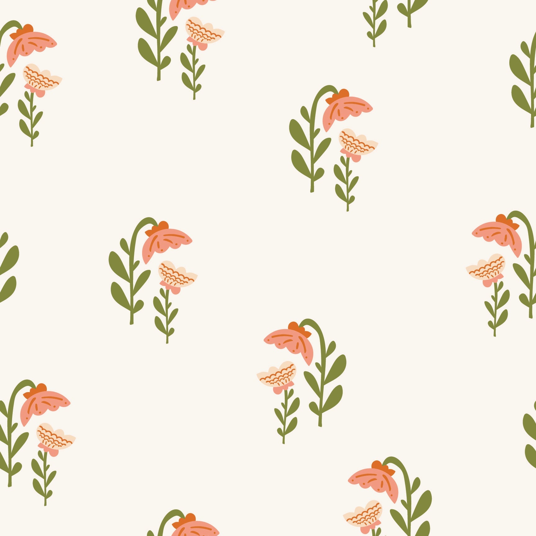 Jeanie Wallpaper by Meghan Pauley Nespeca