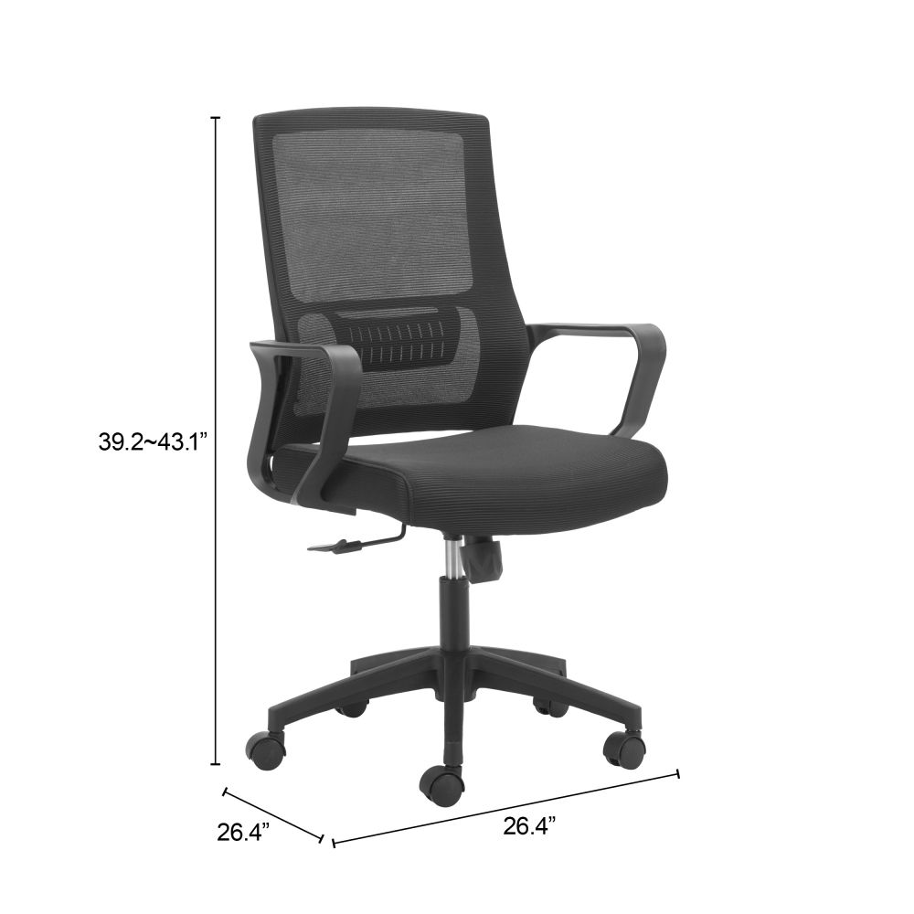 Jett Mesh Fabric Low Back Office Chair