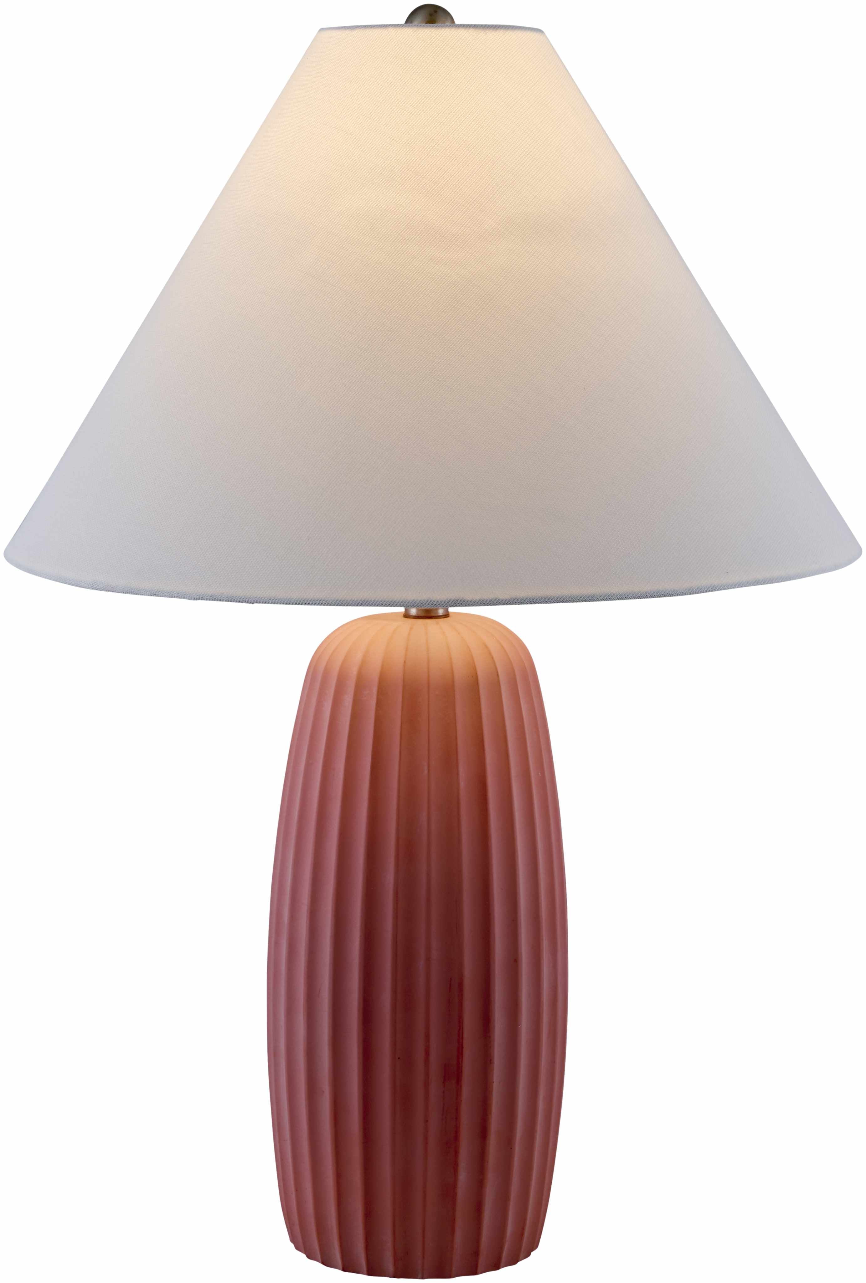 Keerbergen Brick Red Table Lamp-3