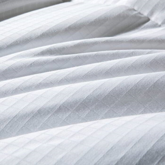 King Size All Seasons Soft White Polyester Down Alternative Comforter-4