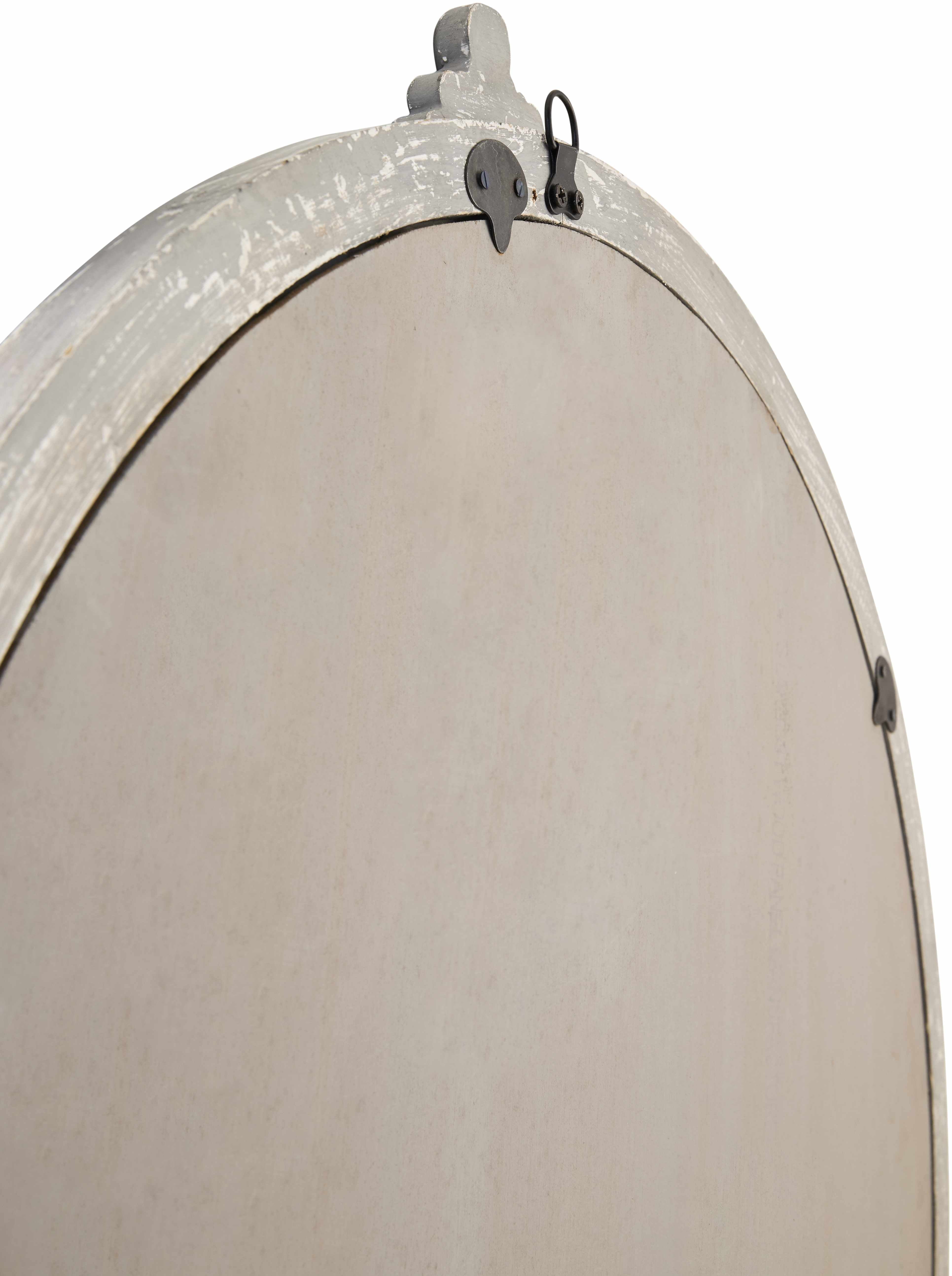 Kandersteg Gray Accent Mirror-4