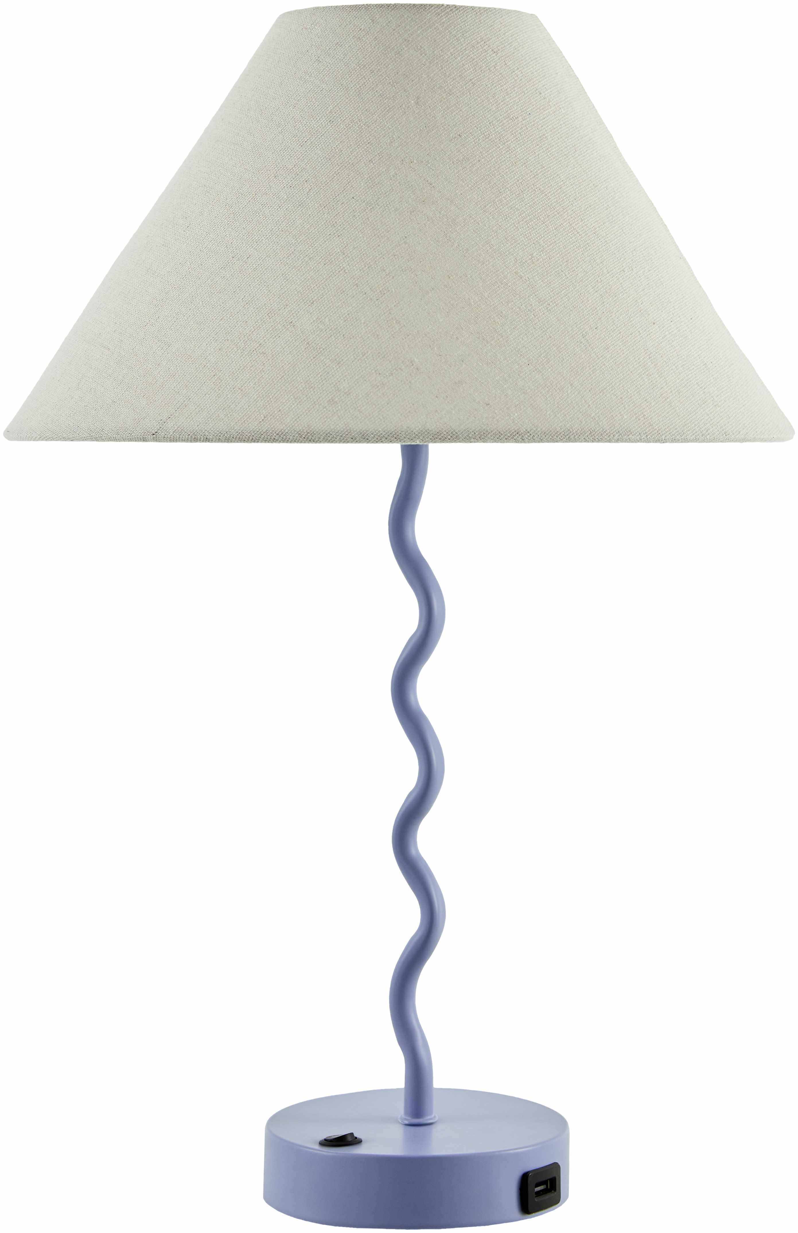 Kamyanyets Gray Table Lamp-1
