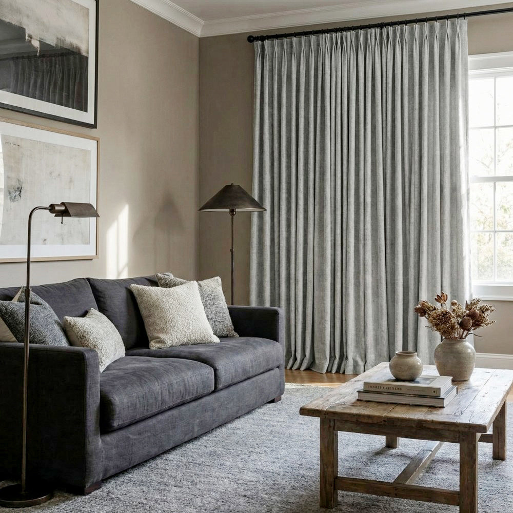 Kai Abstract Textured Curtains