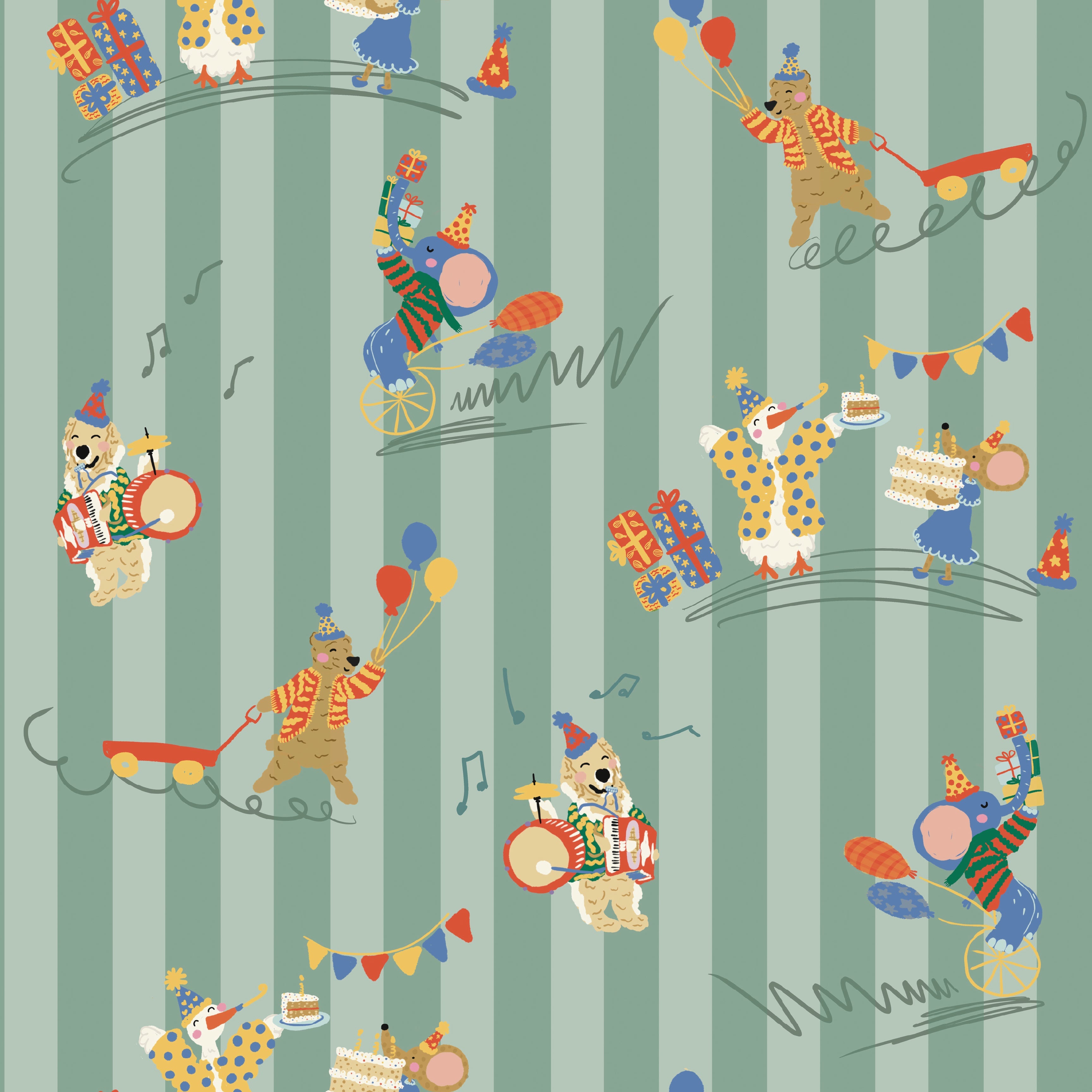 Kayden Wallpaper by Grumble Co. Designs