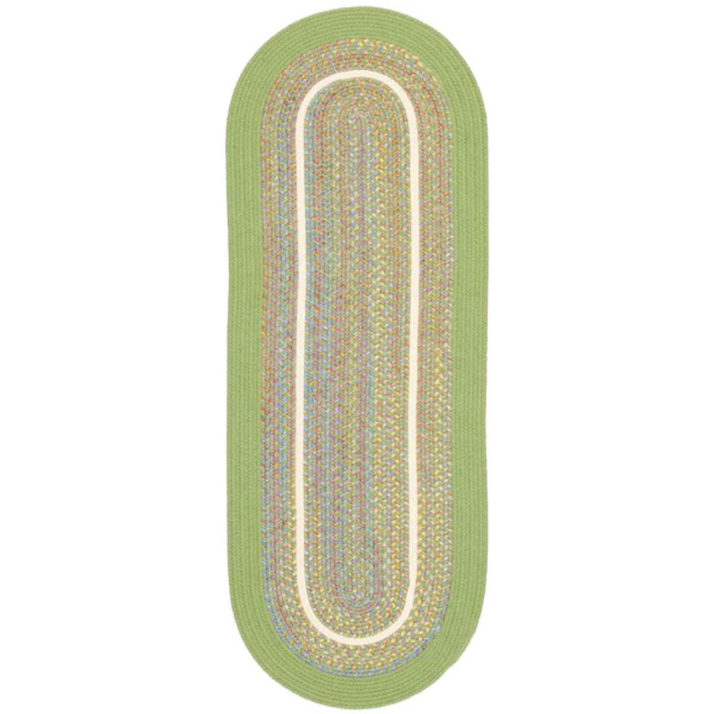 Kids' Isle Braided Runner Reversible Area Rugs