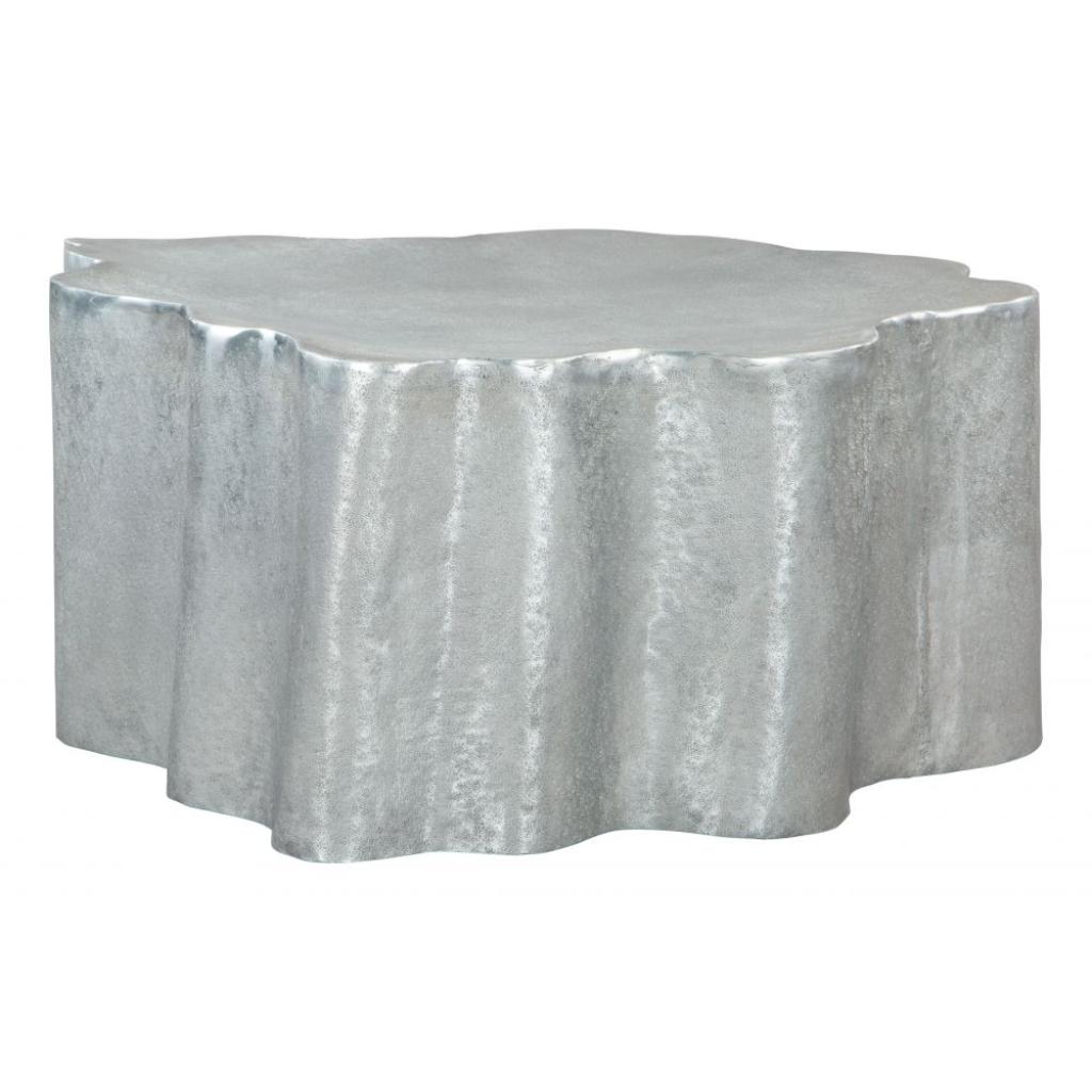 Kortha Antique Silver Coffee Table