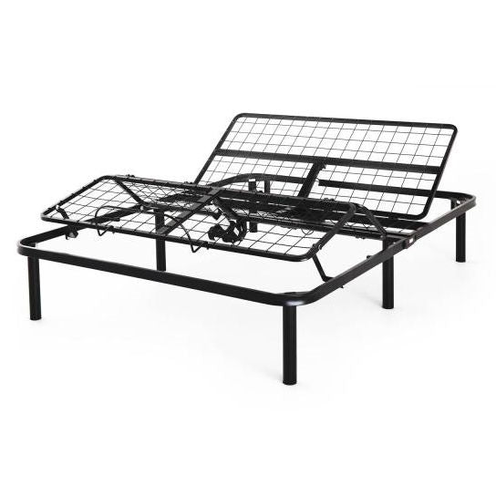 Twin XL Steel Adjustable Bed Frame Base with Remote Control-0