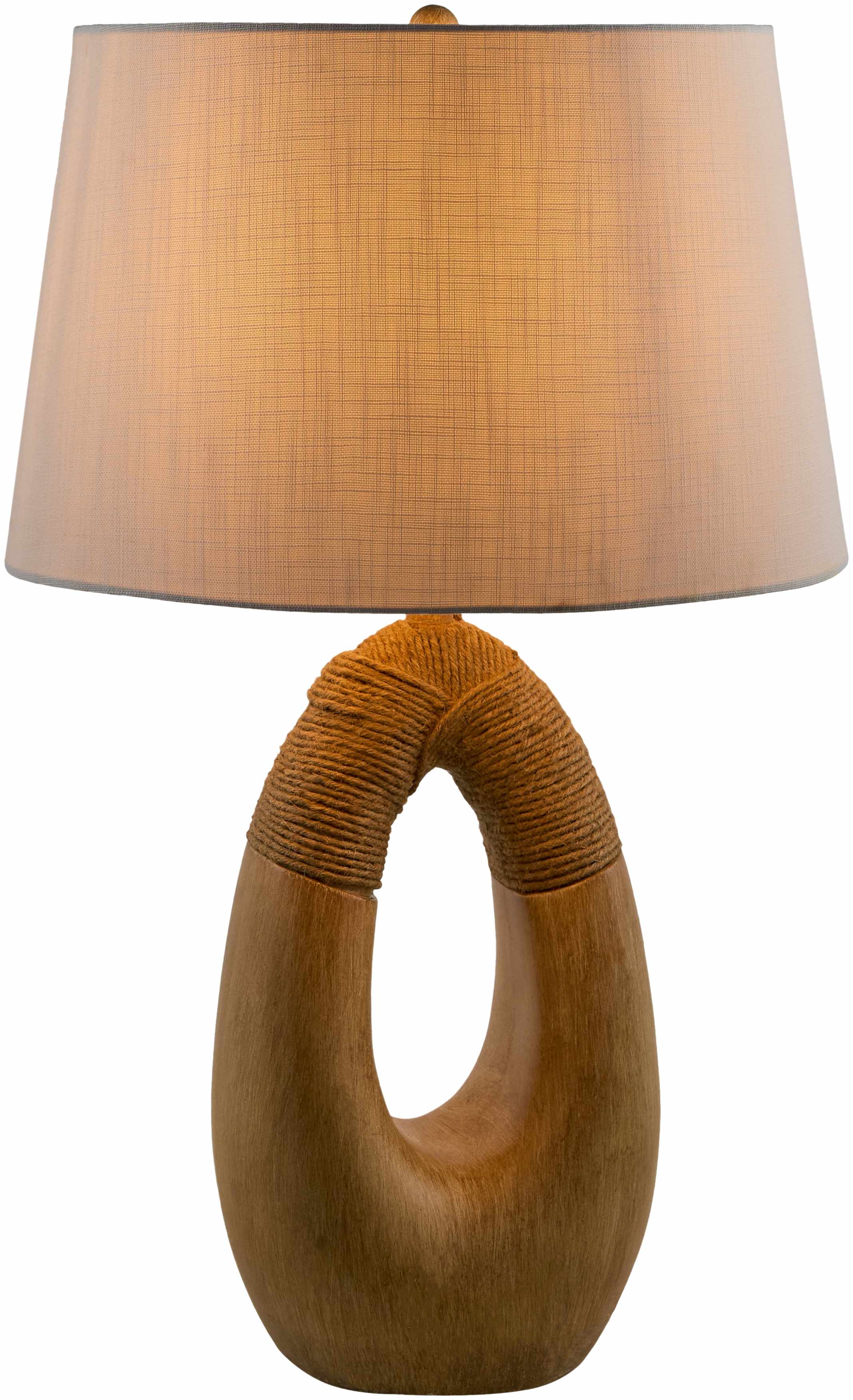 Lerrnanist Dark Red Table Lamp-2