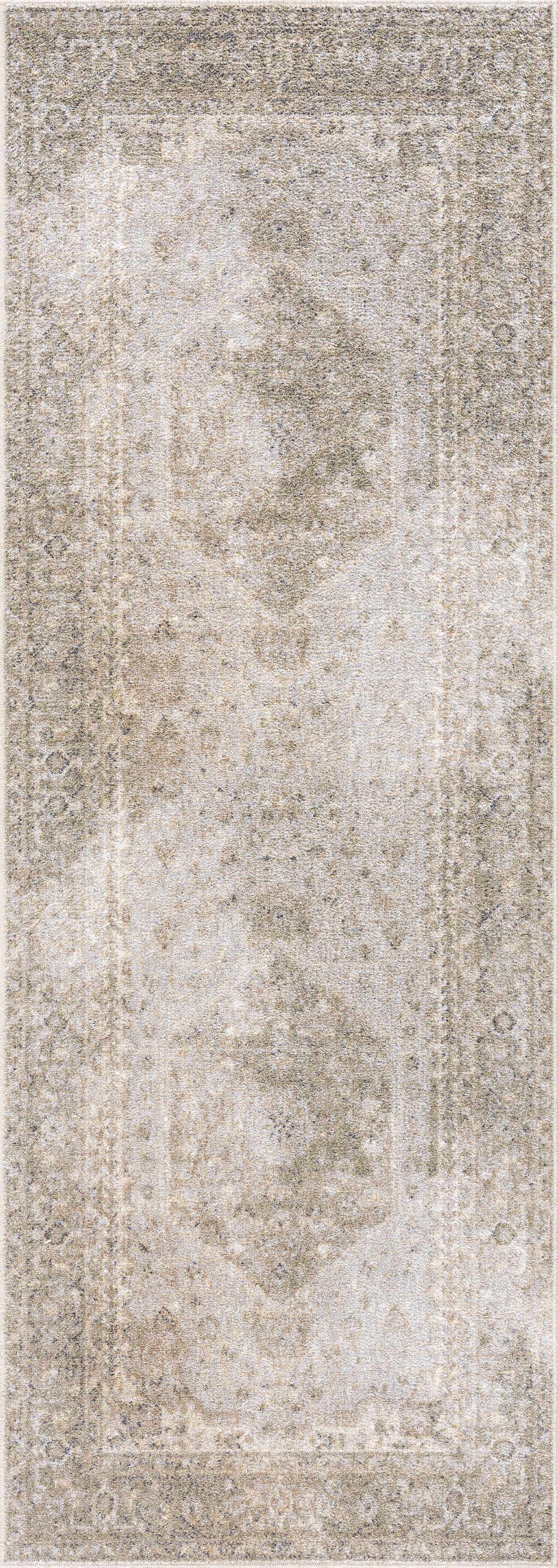 Gael Cream Washable Area Rug-5