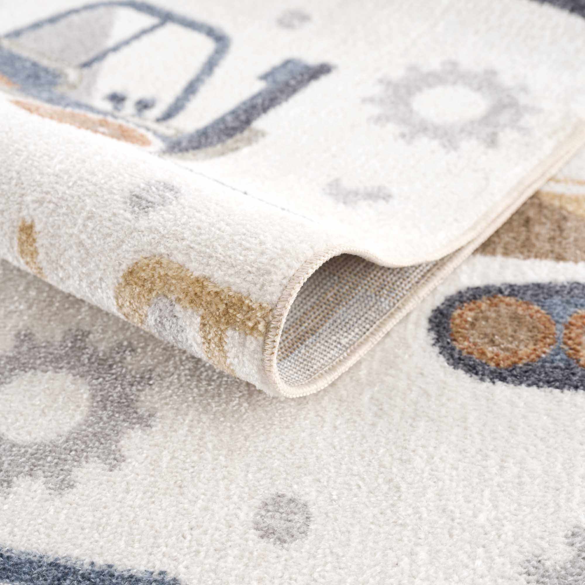 Construction Washable Kids Area Rug-3