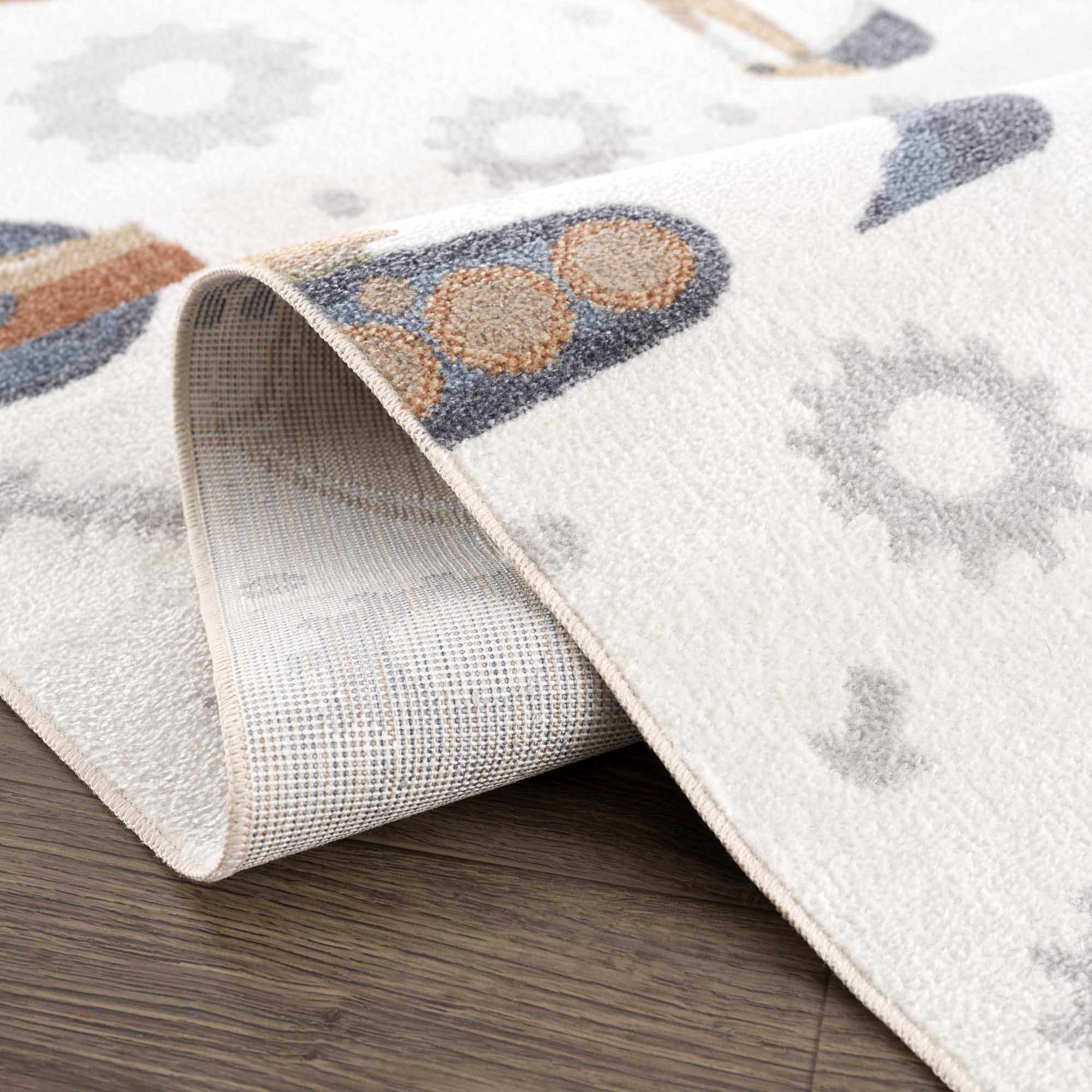 Construction Washable Kids Area Rug-4