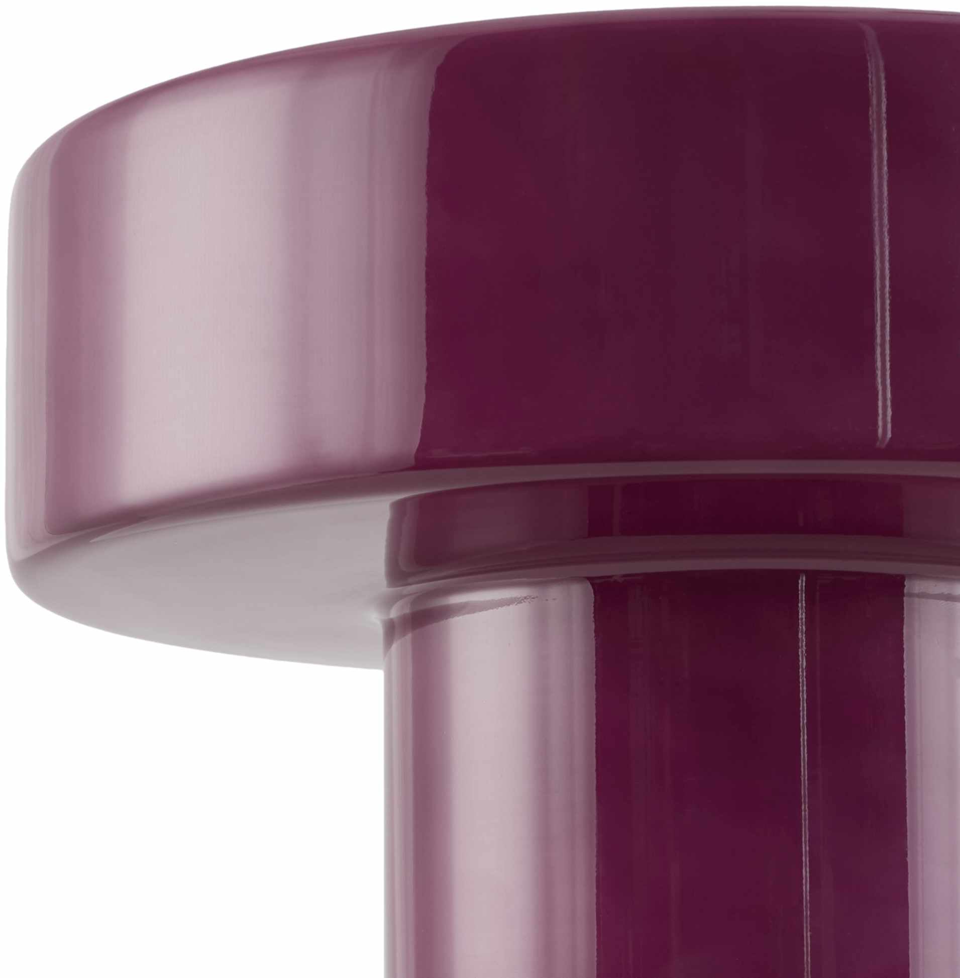Lauenhagen Burgundy Table Lamp-4