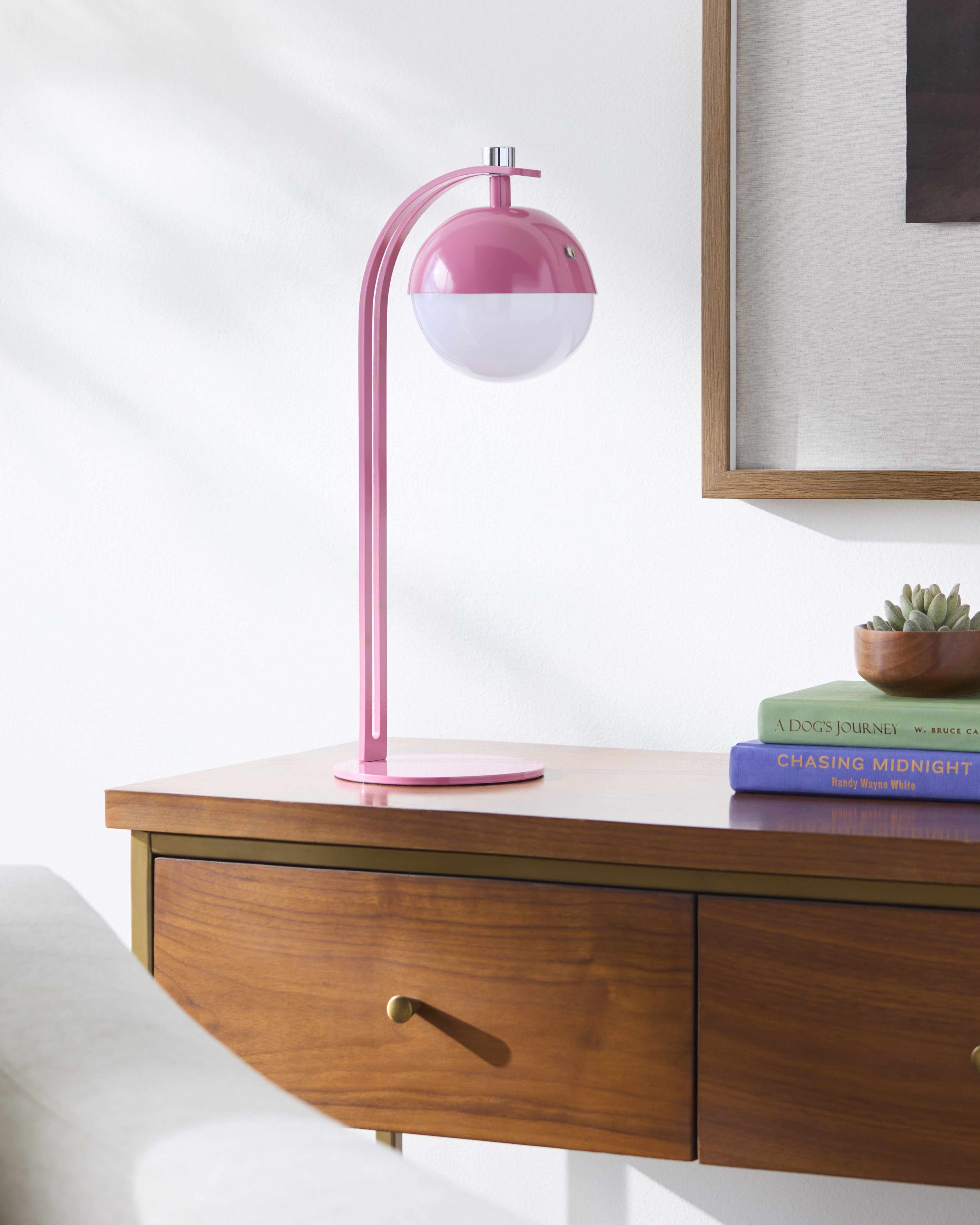 Logovardi Pink Table Lamp-1