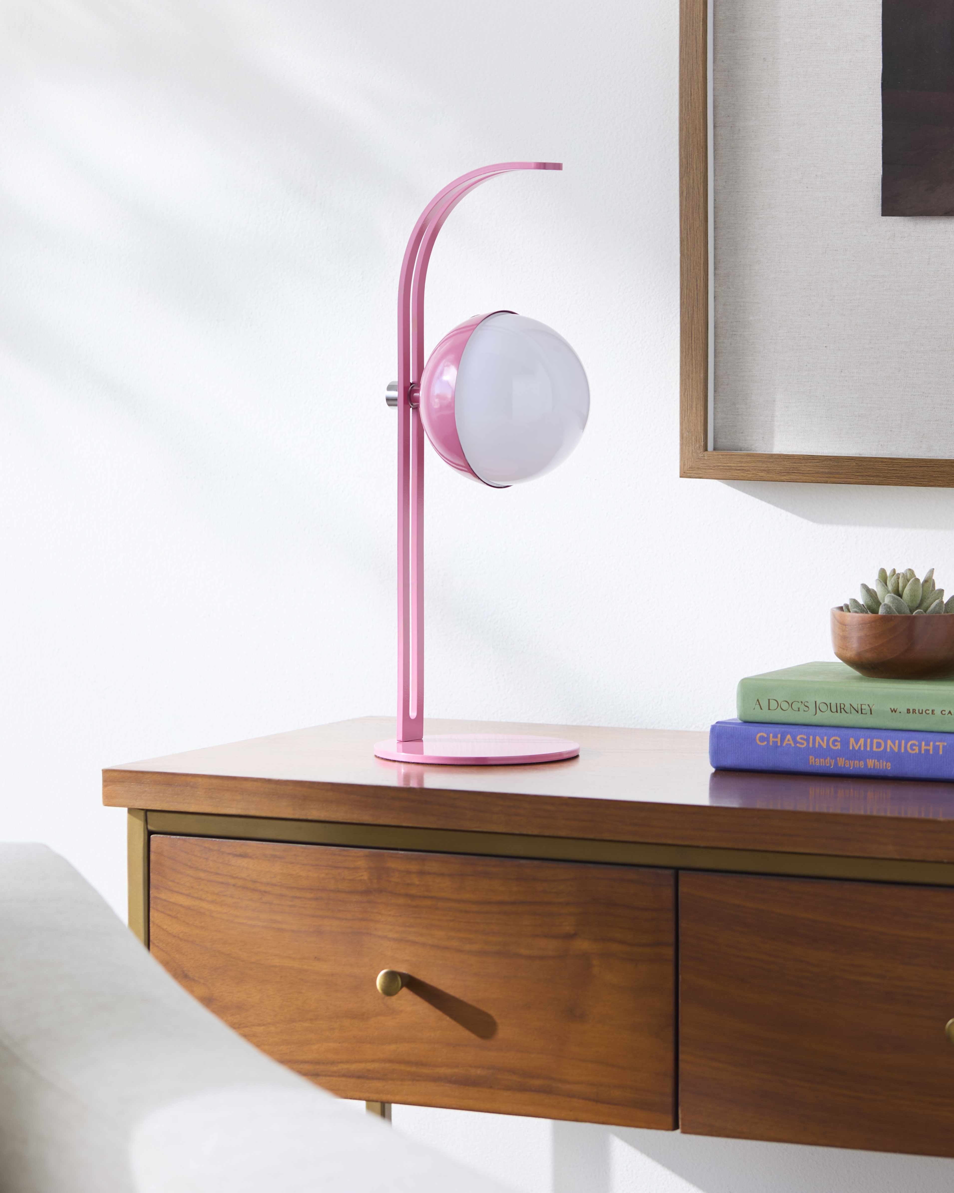 Logovardi Pink Table Lamp-0
