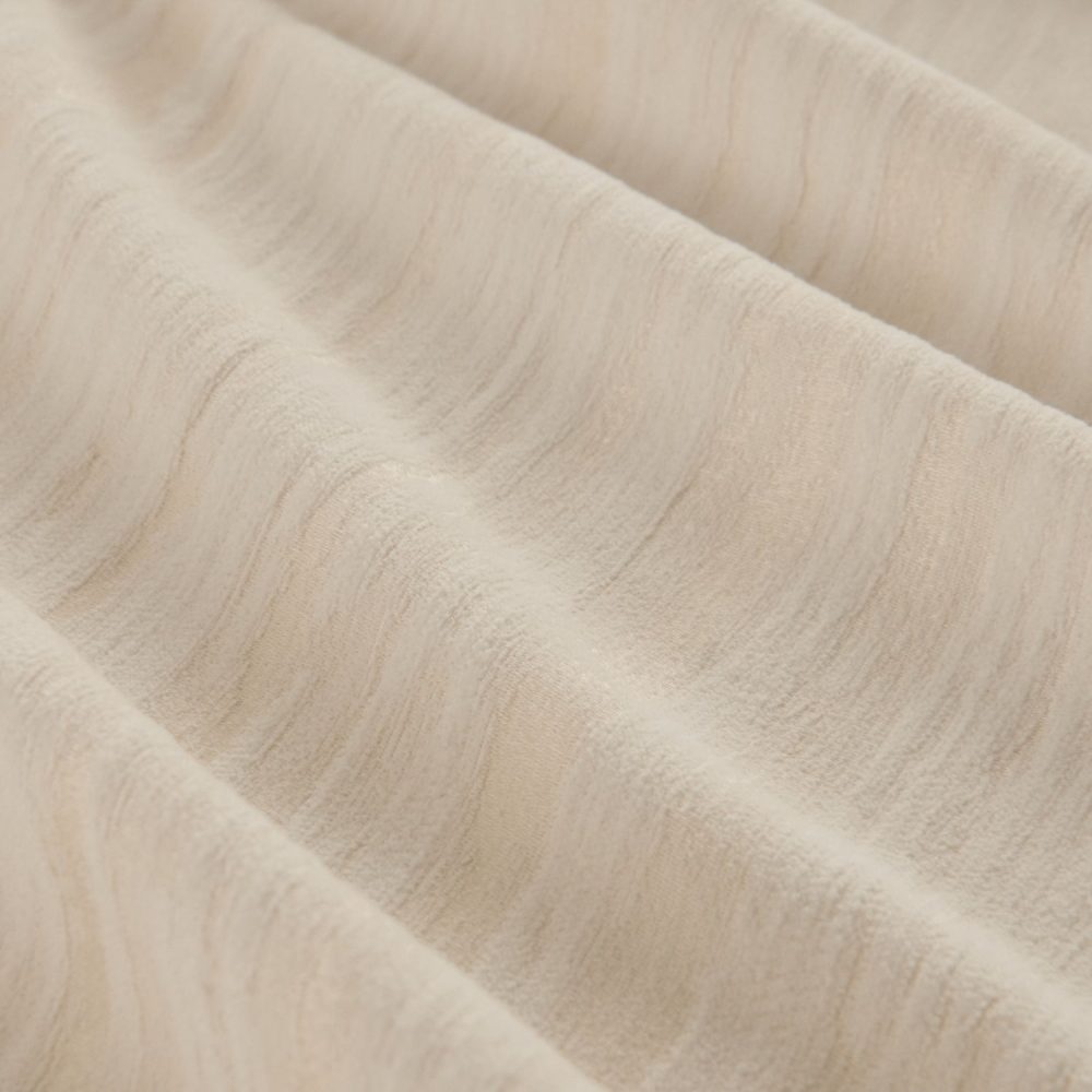 Lacey Cashmere-Like Wood Grain Textured Curtains