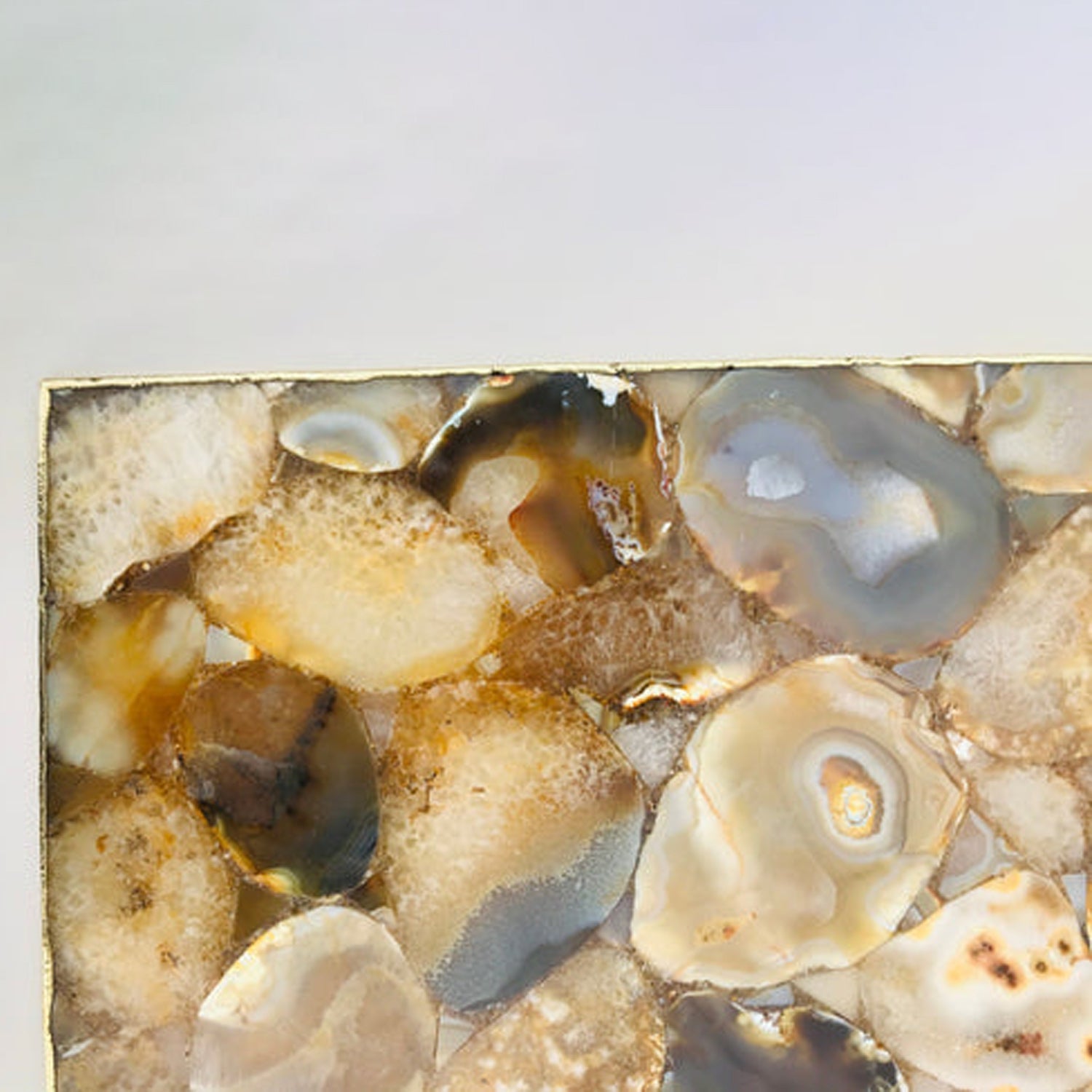 Large Brown Agate Cheese Platter/Tray/Personalised Momentos/Sign Boards-1